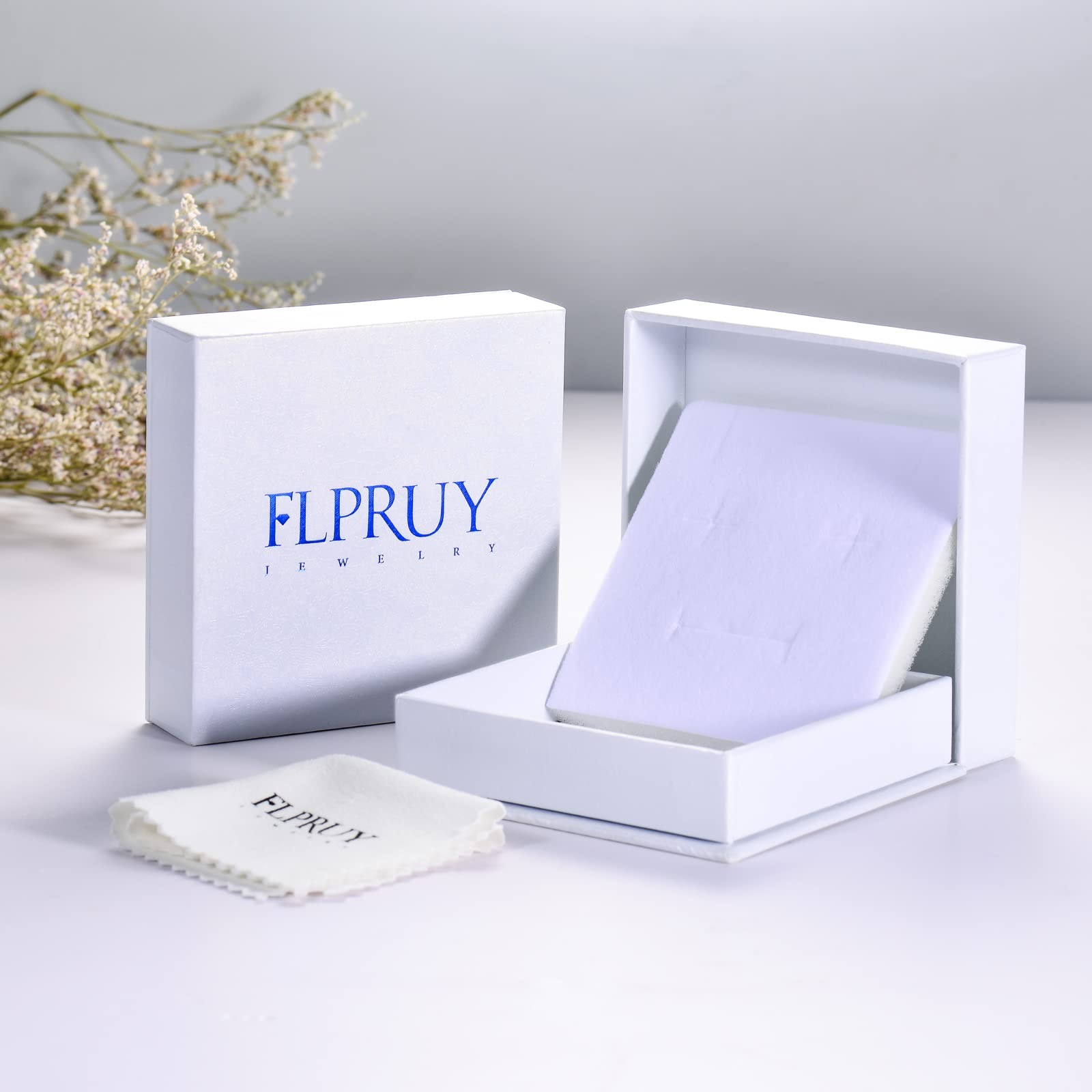 Flpruy Pet Cremation Jewelry 925 Sterling Silver Dog Urn Necklace For Ashes
