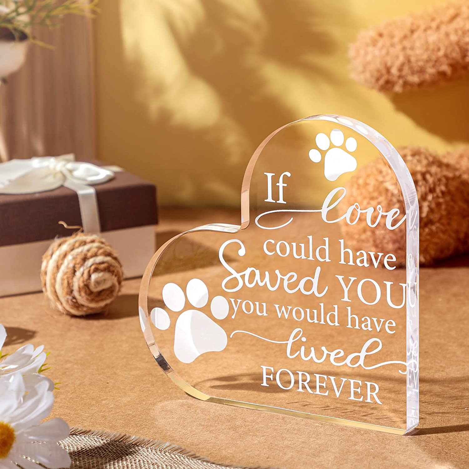 Pet Memorial Gift Pet Keepsake Sympathy for Loss Remembrance Cat Memorial Bereav