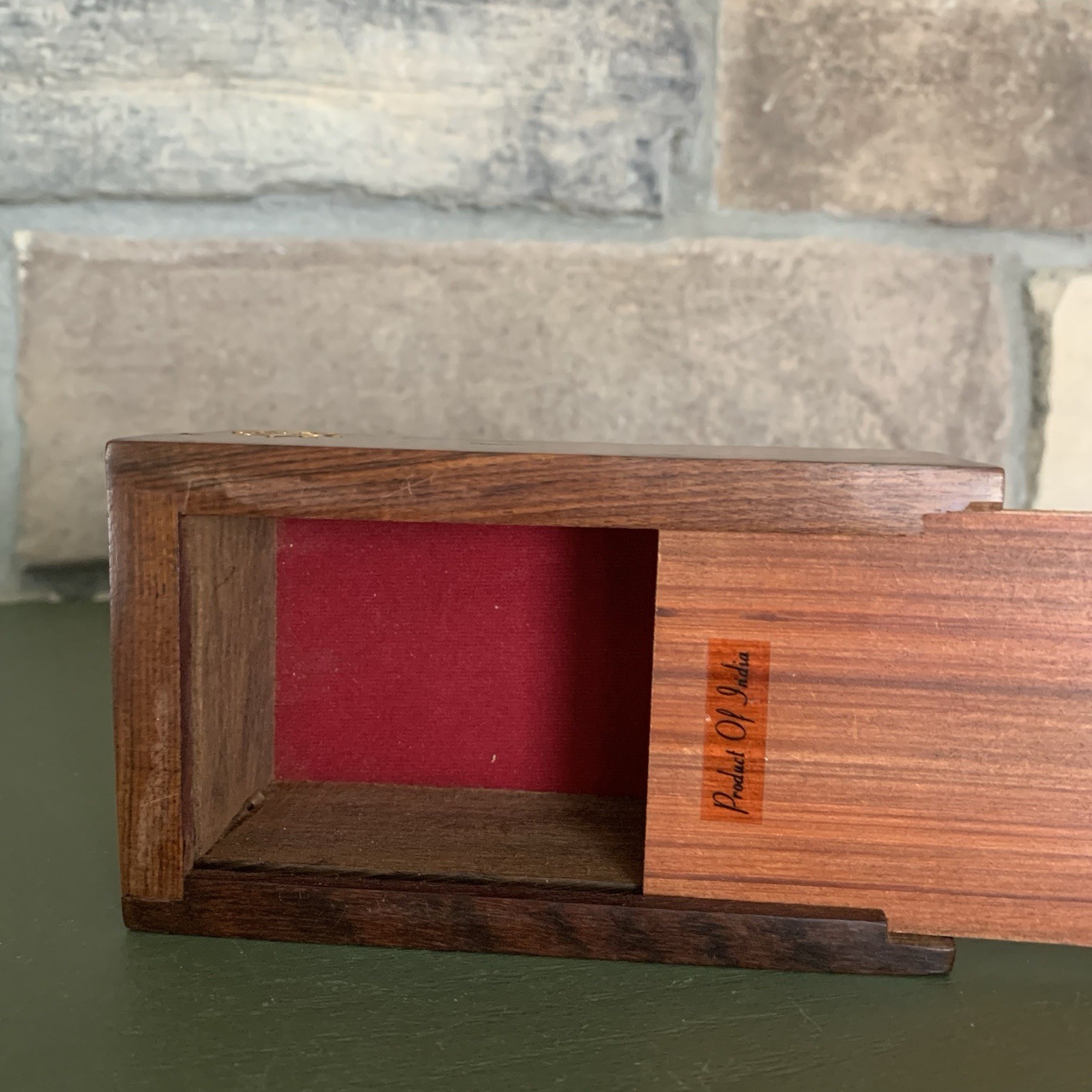 Small Wooden Memorial Keepsake Urn Box Cremated Remains of Pets/Cat/Dog 5”