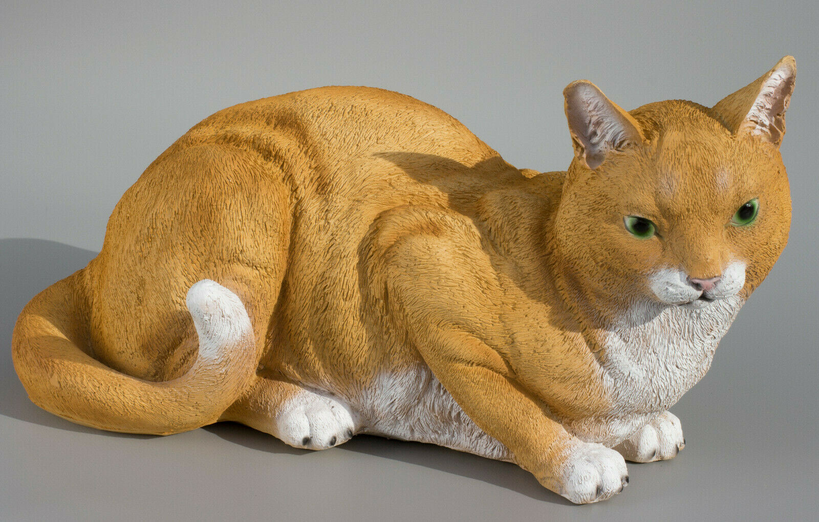 Pet Memorial Urn Cat Ashes Holder Cremation Statue Funeral Keepsake Grave Figure