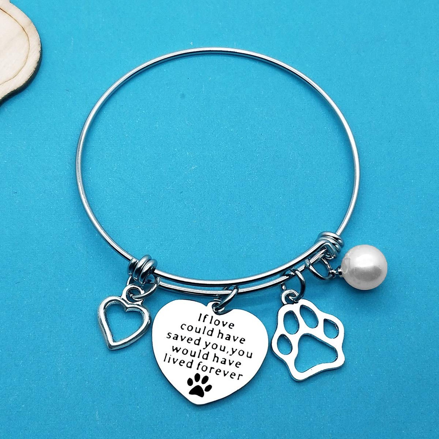 Xiahuyu Pet Memorial Bracelet Gift If Love Could Have Saved You You Would Hav…