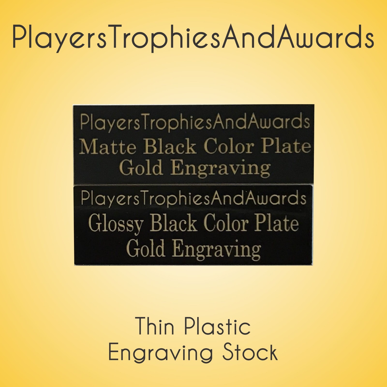 ROUND shaped engraved NAME PLATE Thin plastic personalized Custom circle PTA