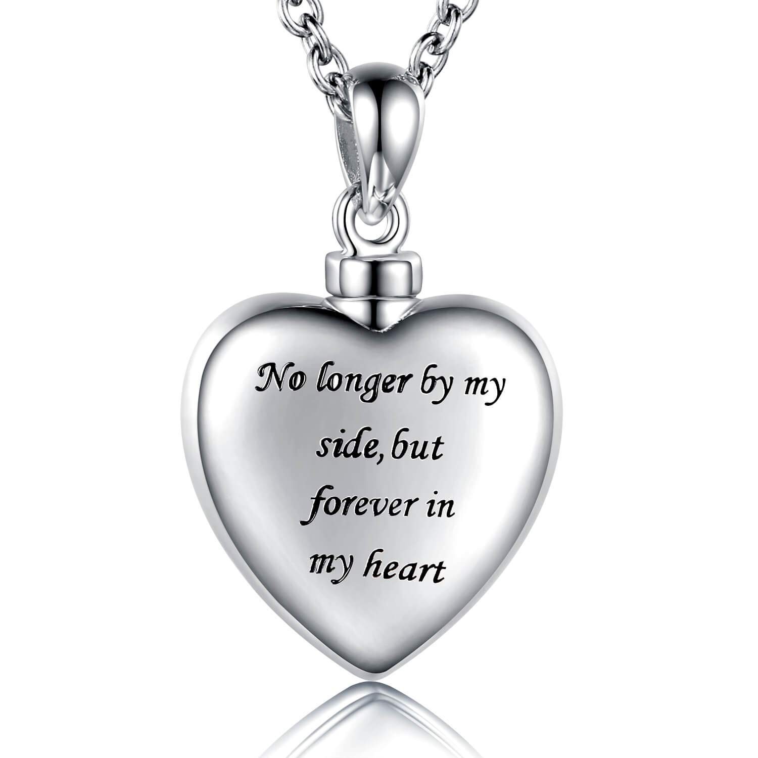 MANBU 925 Sterling Silver Cremation Jewelry for Pet Ash – Memorial