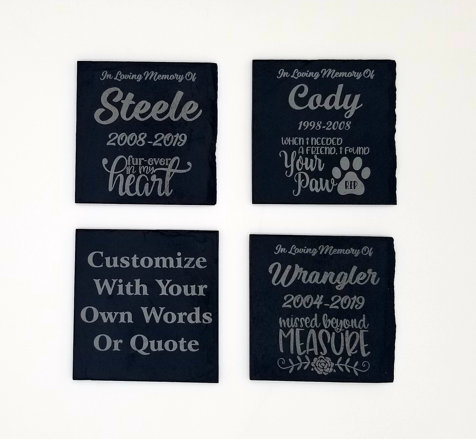 Personalized Pet Memorial Stone, Dog Memorial Stone, Pet Headstone Grave Marker