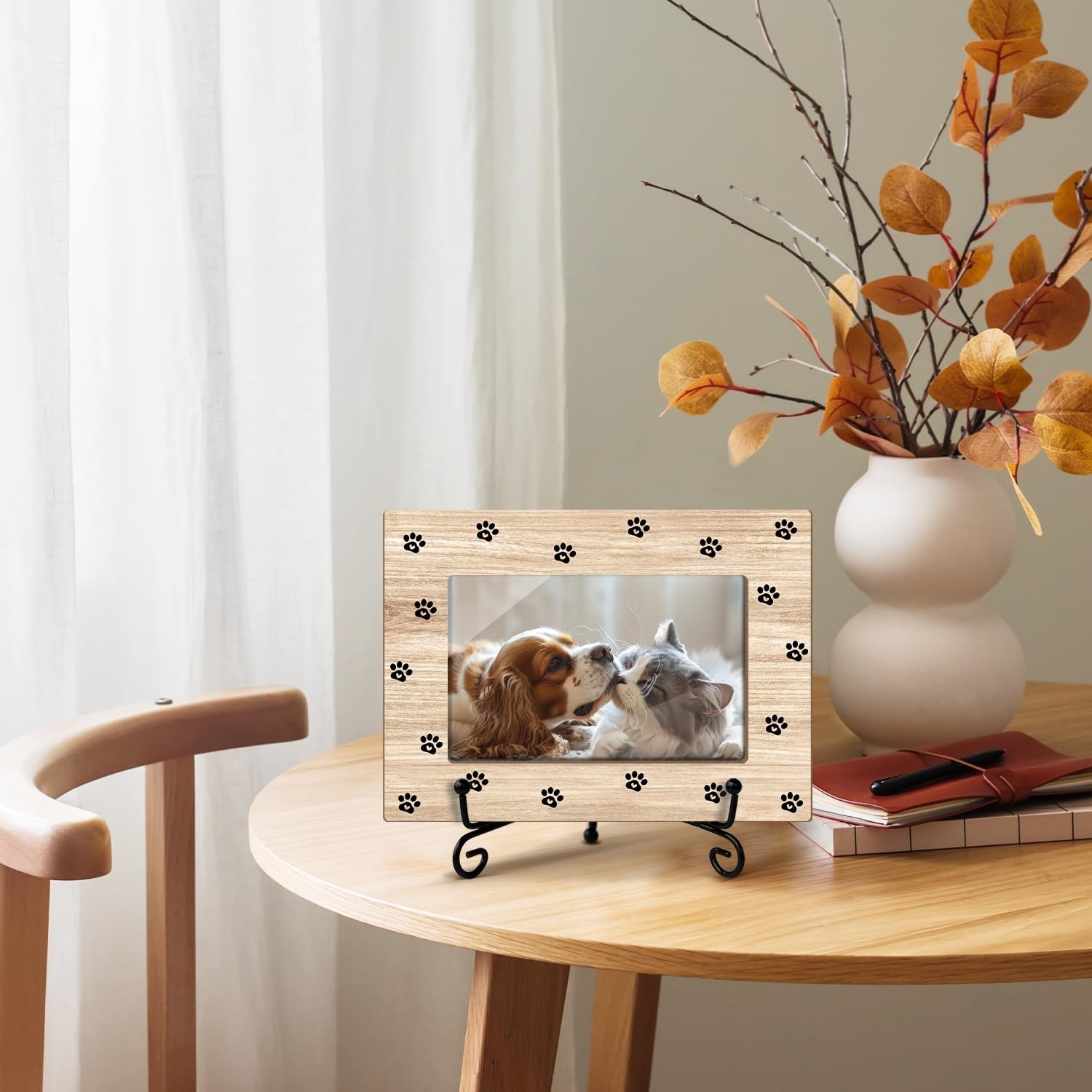 Paw Prints Picture Frame, Photo Frame Gift for Pet Owner, Sympathy Gifts for …