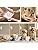 4 Pack Dog Hair Keychain | Set for pet – Keepsake Bottle to Preserve Fur | Memor