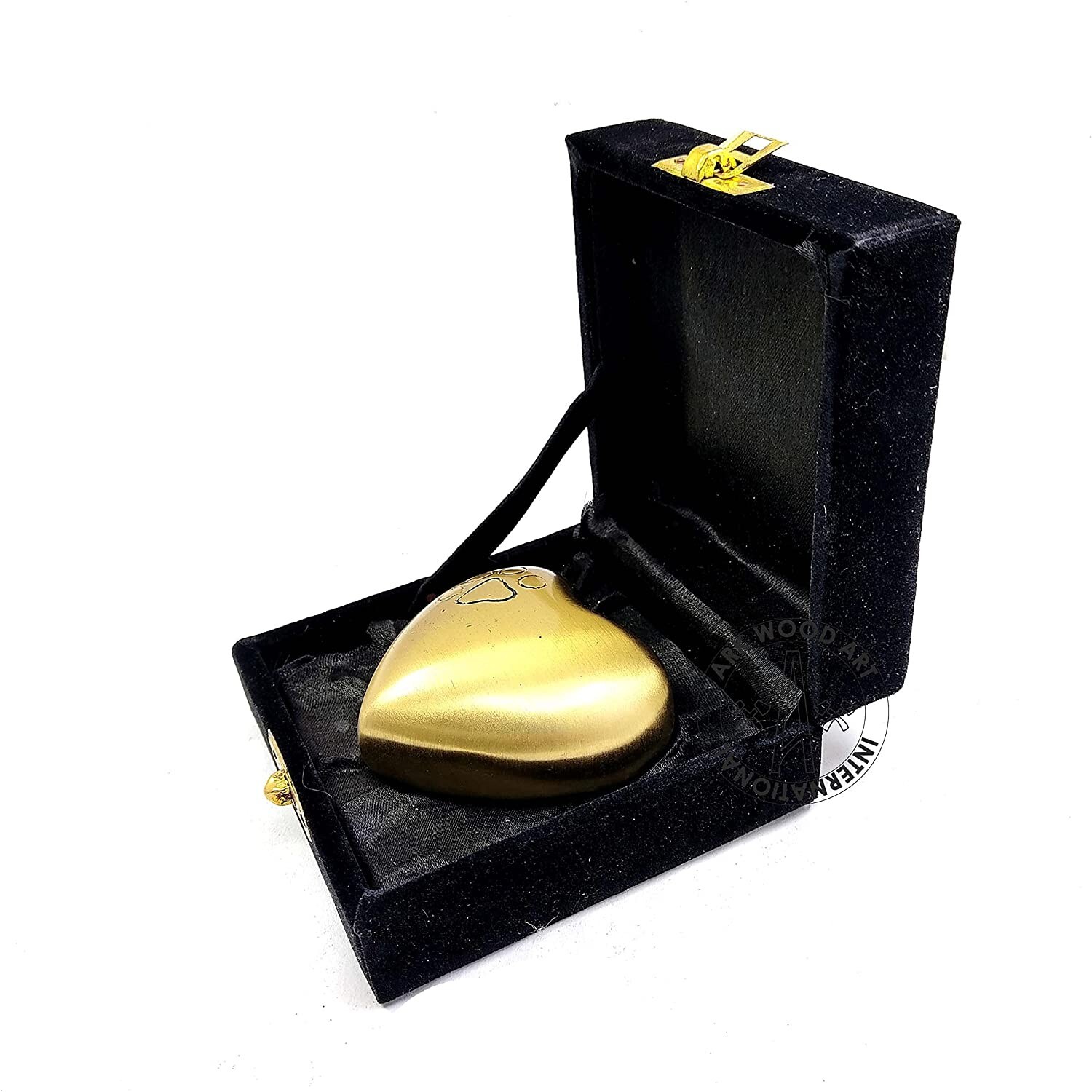 Small Cremation Urns Pet Memorial Golden Memory Funeral Box For Animal Ashes Urn
