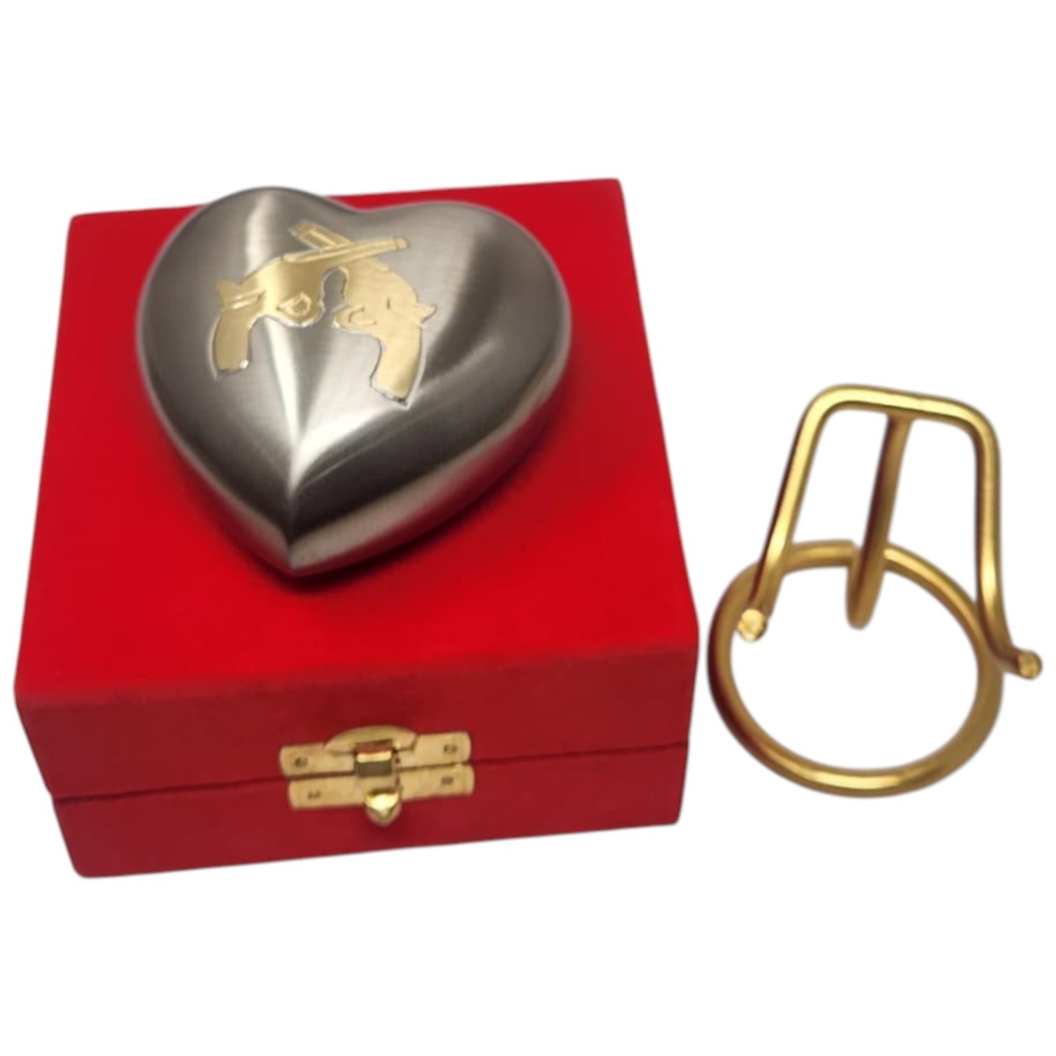 Christian Sacred Heart Jesus Memorial Keepsake Cremation Urn for Ashes with Box