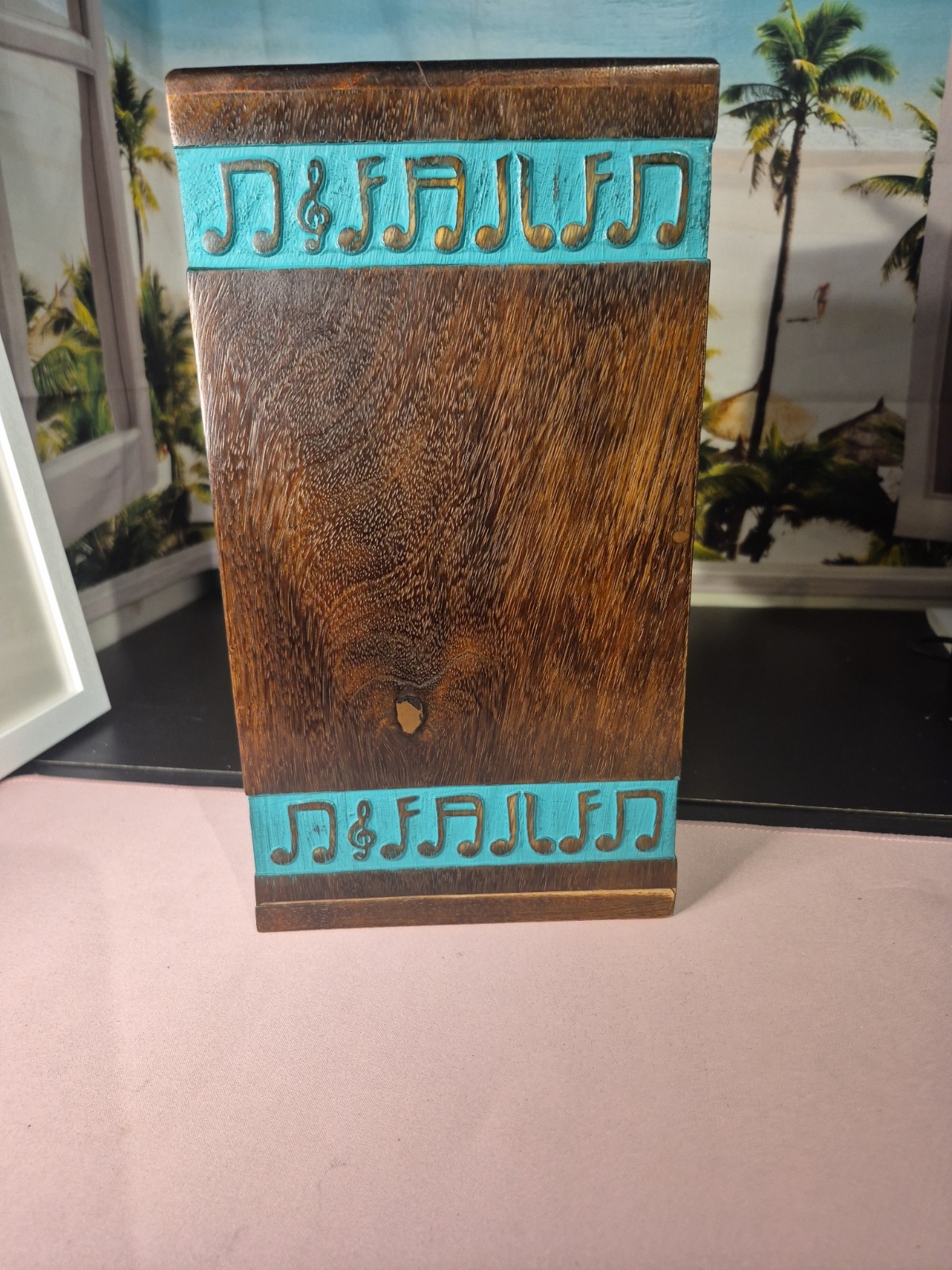 Rosewood Urn for Ashes – Guitar Wings Wooden Box for Human, Pet Ashes Hand-Craft