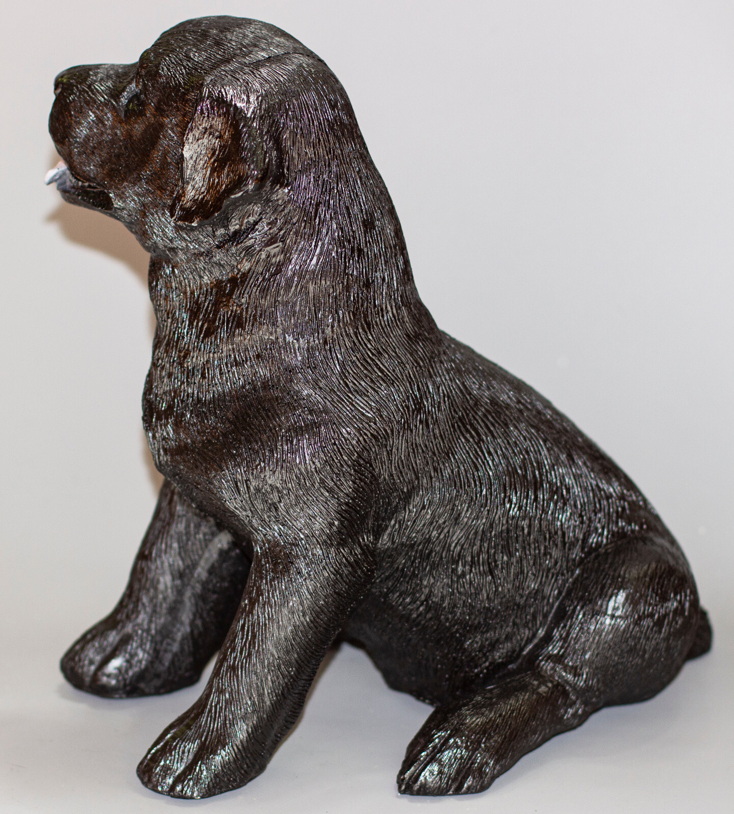 Urn Dog Ashes Labrador Pet Cremation Statue Animal Memorial Grave Decor Keepsake