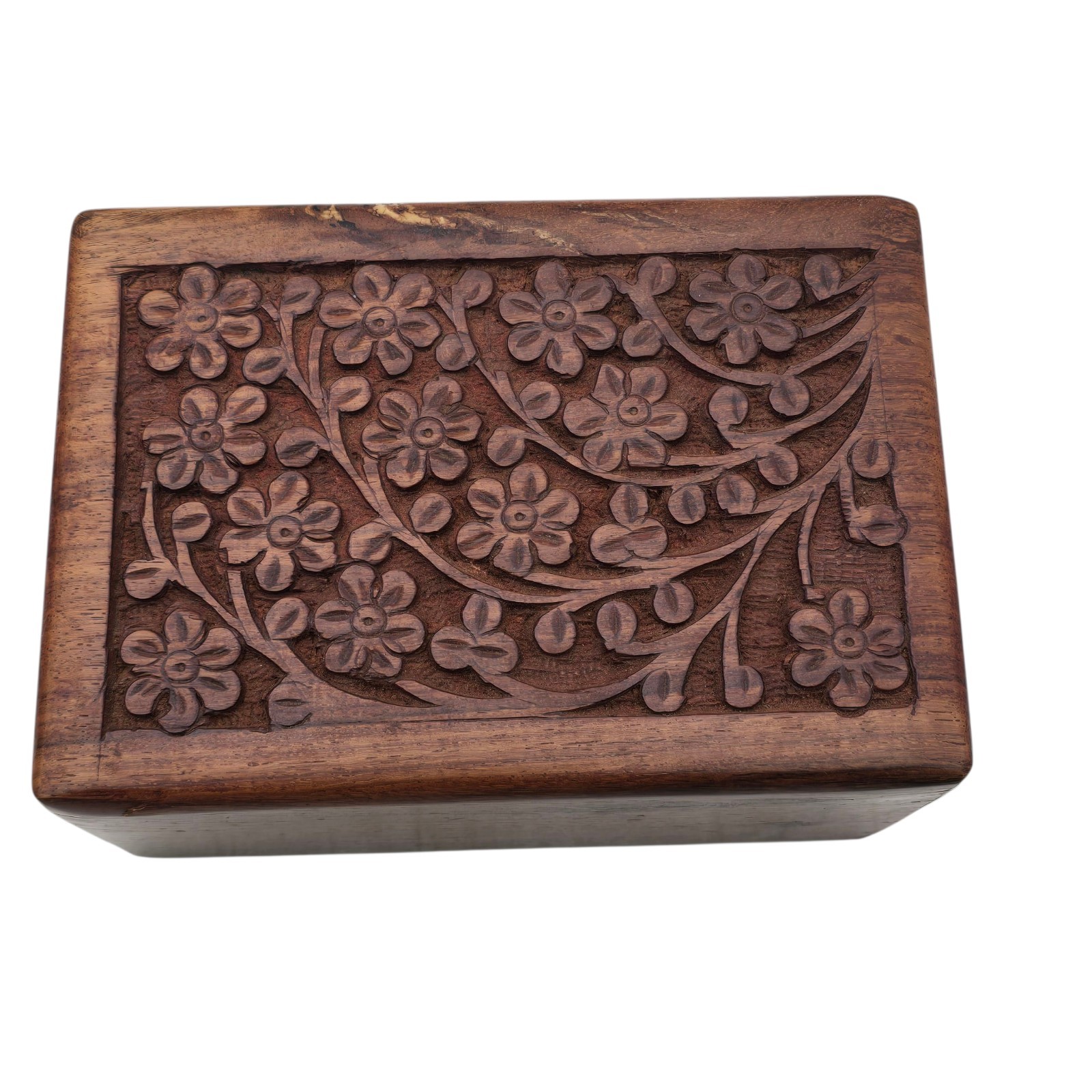 Wooden Tree of Life Cremation Keepsake Urn Box For Pet Ashes