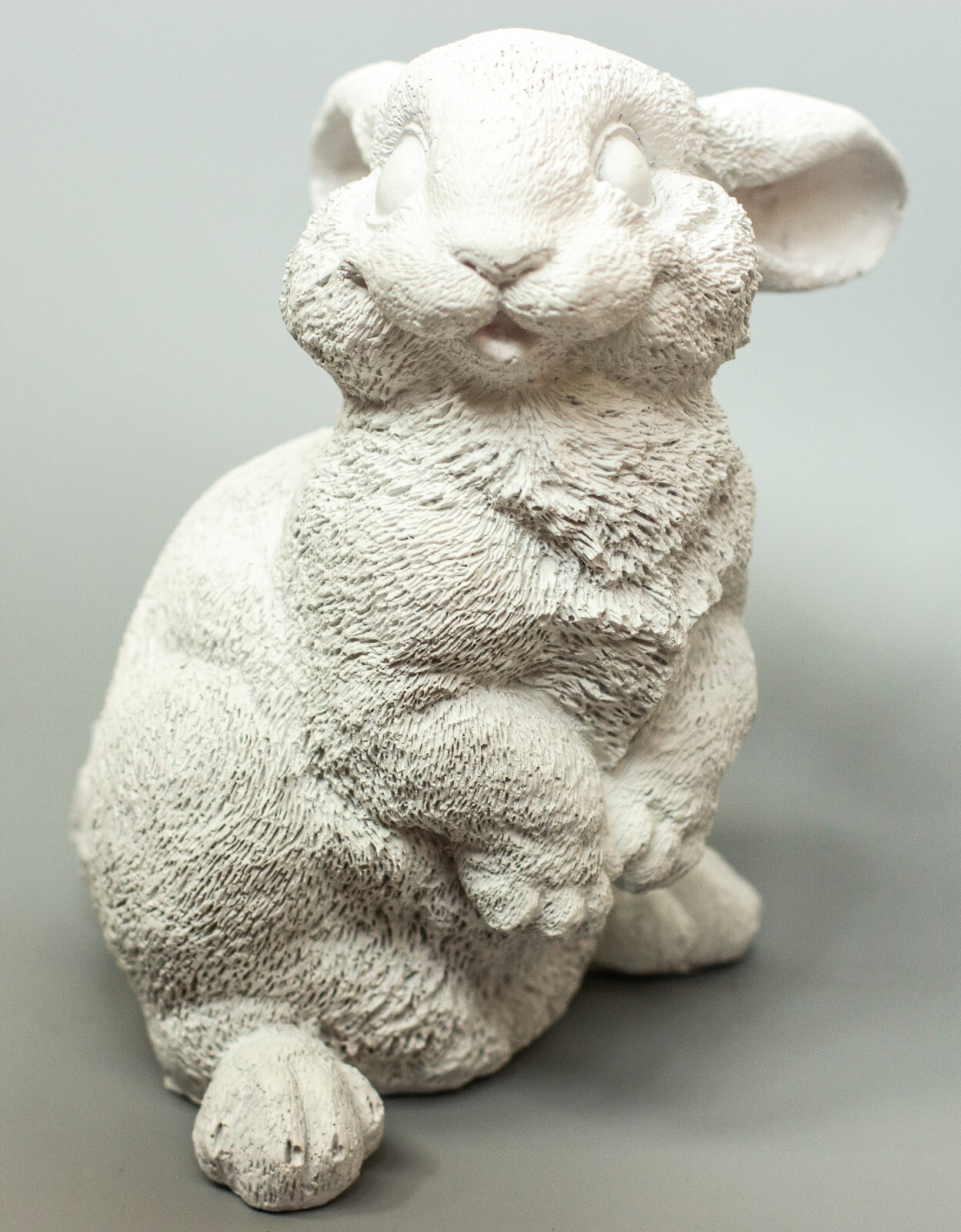 Unpainted Cremation Urn Pet Ashes Bunny Rabbit Loss Figure Memorial Grave Decor