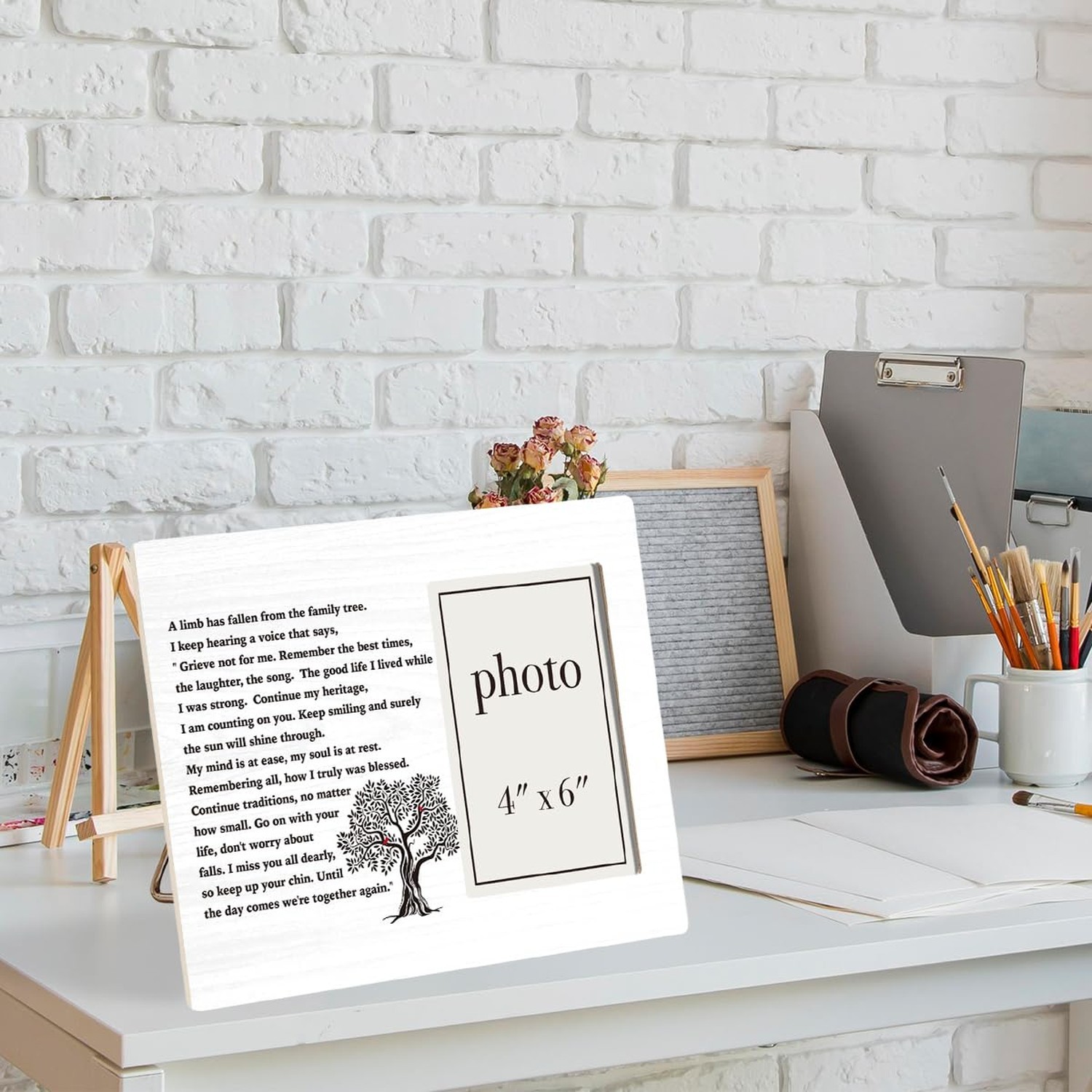 Memorial Picture Frame, Sympathy Gift, In Memory of Loved One, Bereavement Gi…