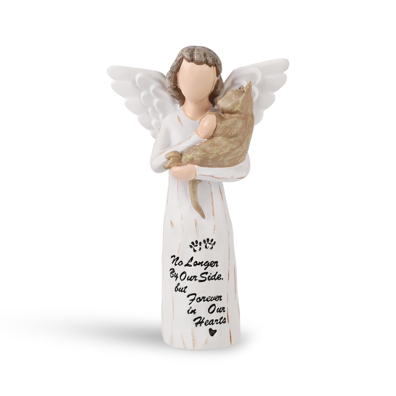 Cat Memorial Gifts, Angel Figurine Statue for Cat Lovers in Memory of Their B…