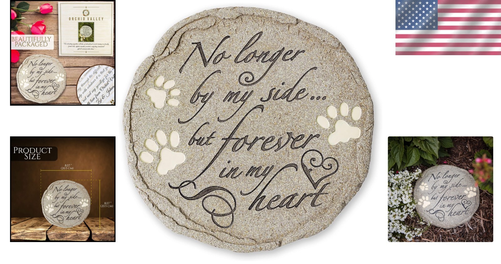 Forever In My Heart Pet Grave Marker