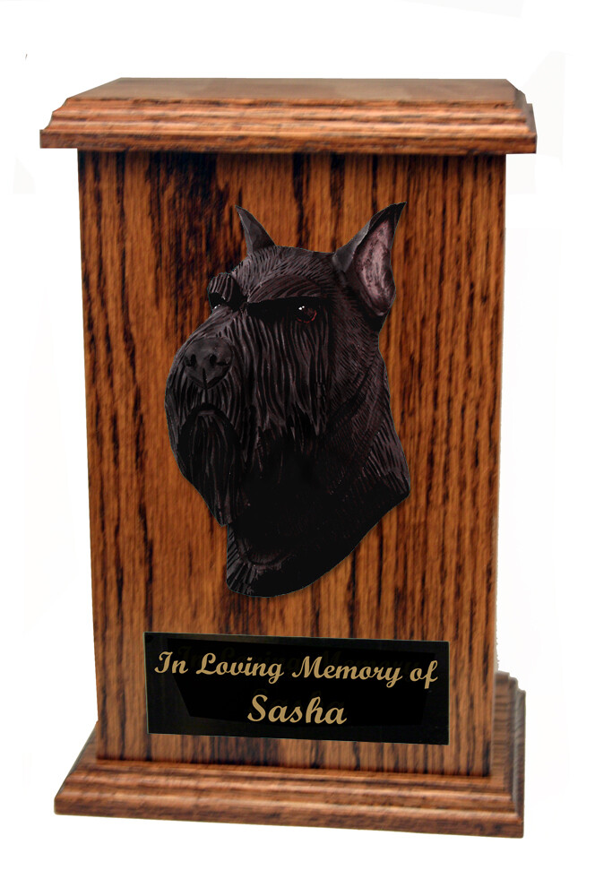 Schnauzer Standard Memorial Urn