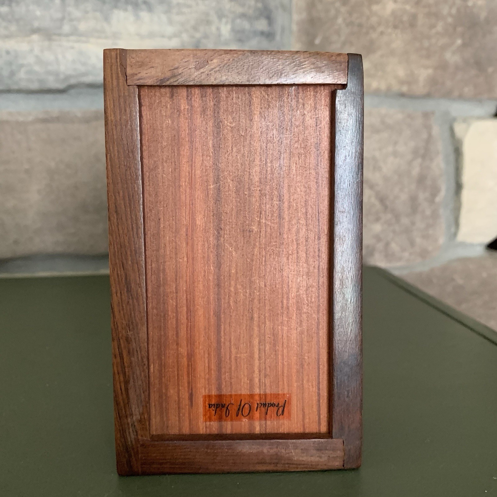 Small Wooden Memorial Keepsake Urn Box Cremated Remains of Pets/Cat/Dog 5”