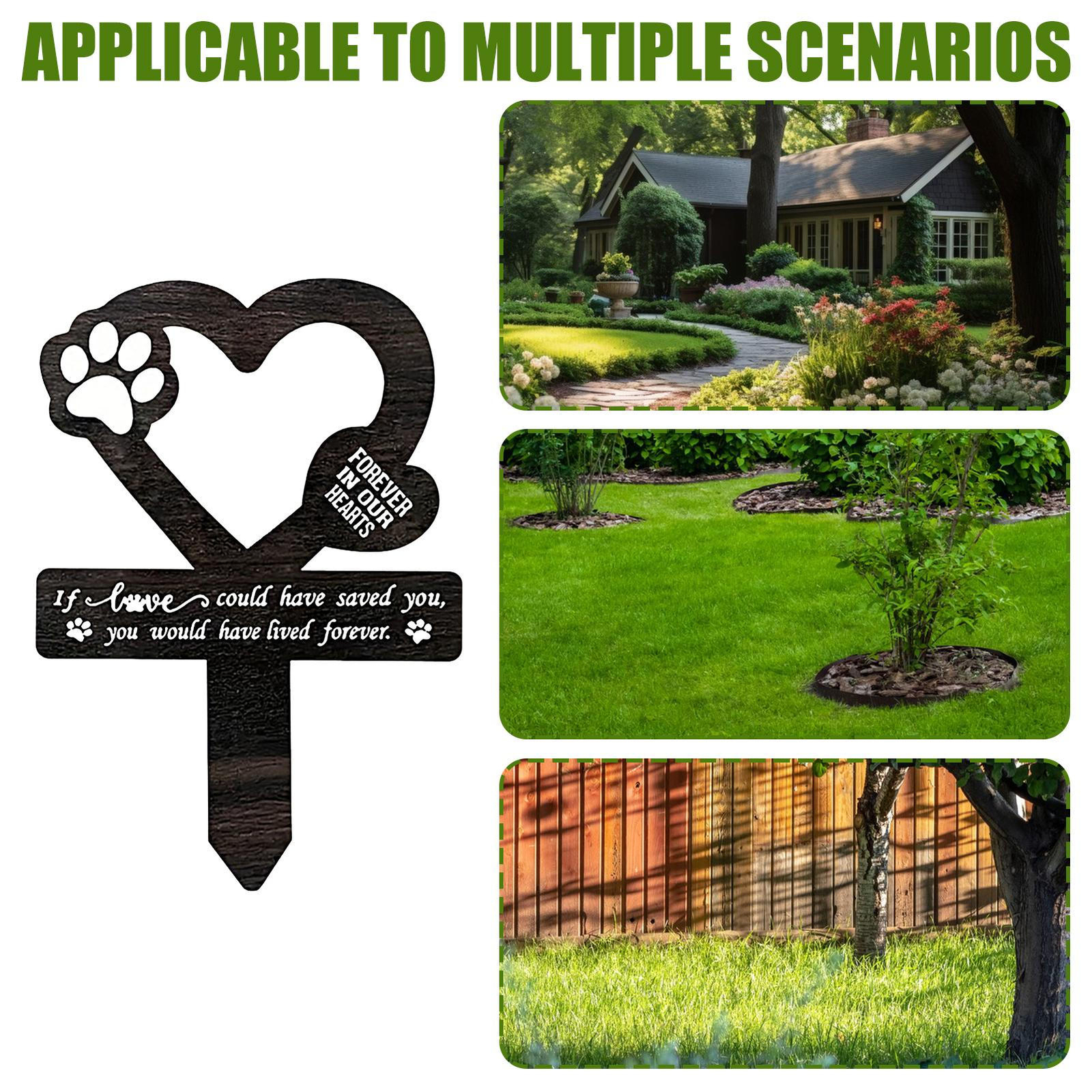 Pet Memorial Graves Markers Dog Cemetery Garden Memorial Stake Grave Decor Cross