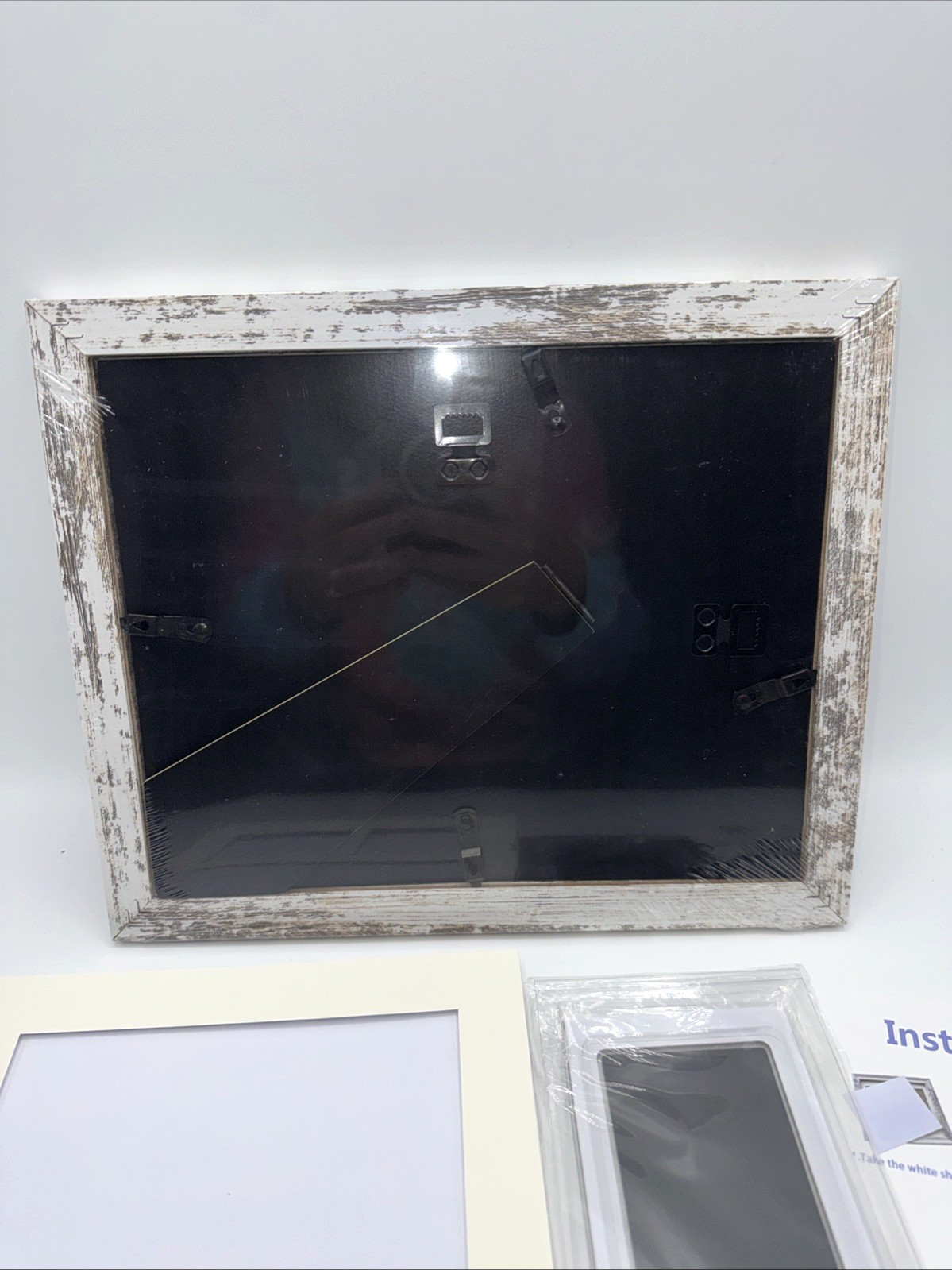 Pet Paw Print Photo Frame with Imprint Kit for Cats and Dogs