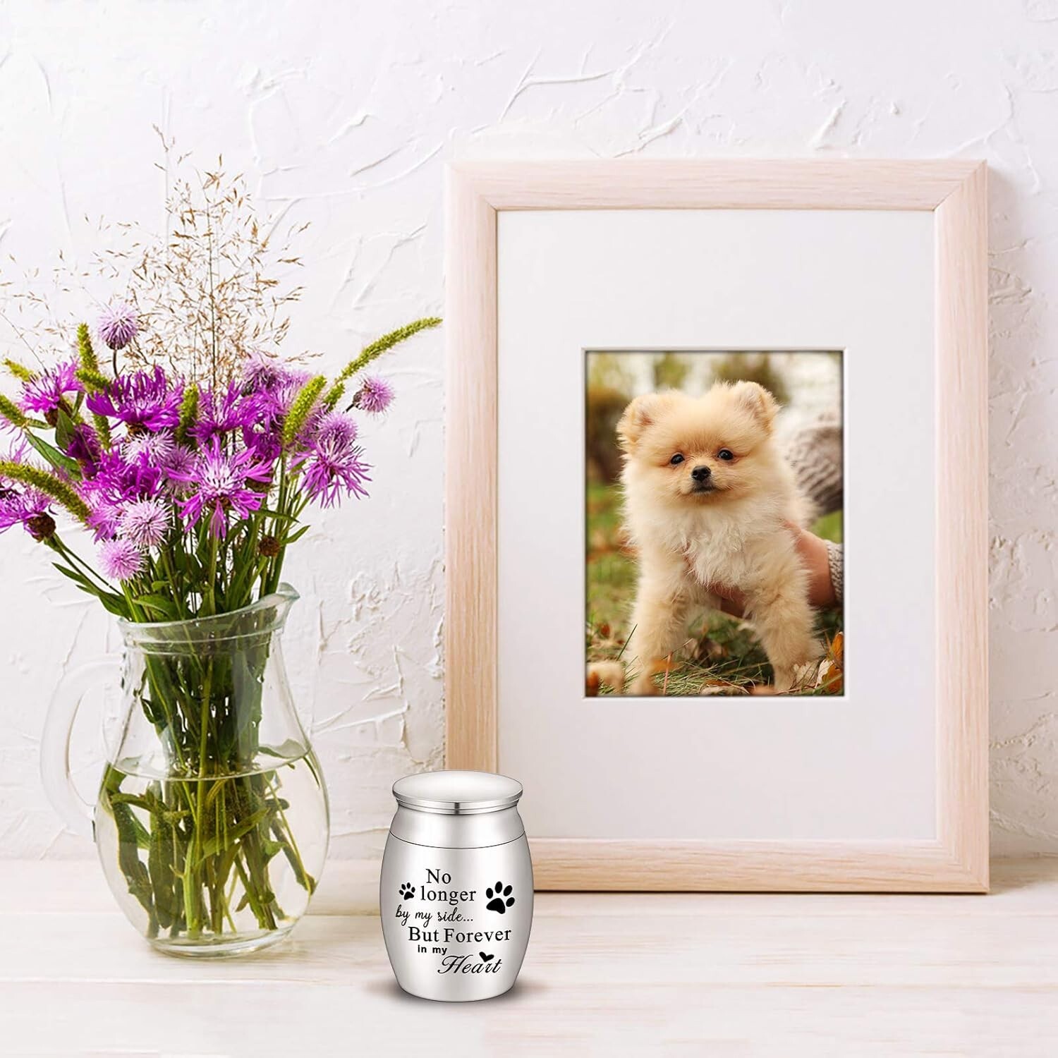 Pet Cremation Urns for Cats Ashes, Cat Memorial Keepsake Urns for A