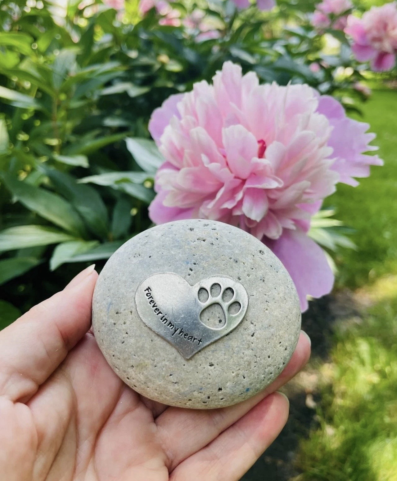 Comforting Dog Memorial Rock Sympathy or Condolence Gift for Loss of Pet