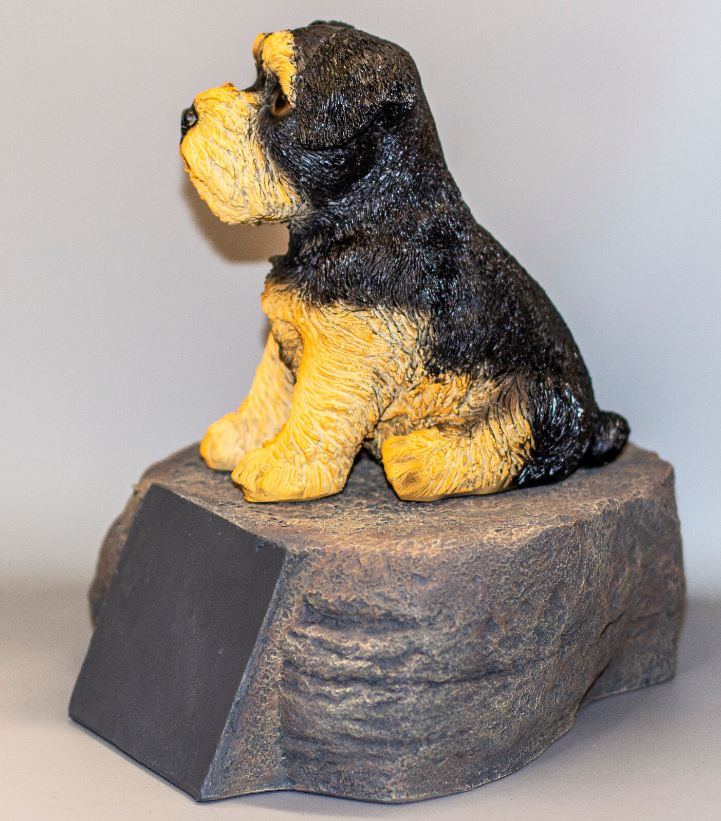 Airedale Terrier Urn Pet Memorial Stone Plaque Cremation Dog Statue Grave Marker