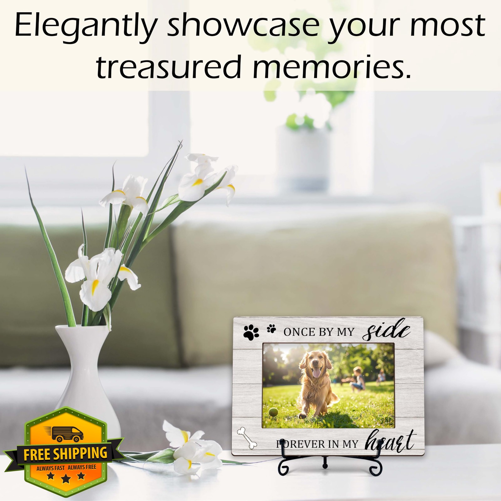 YSTEP Dog Memorial Frame Style 4