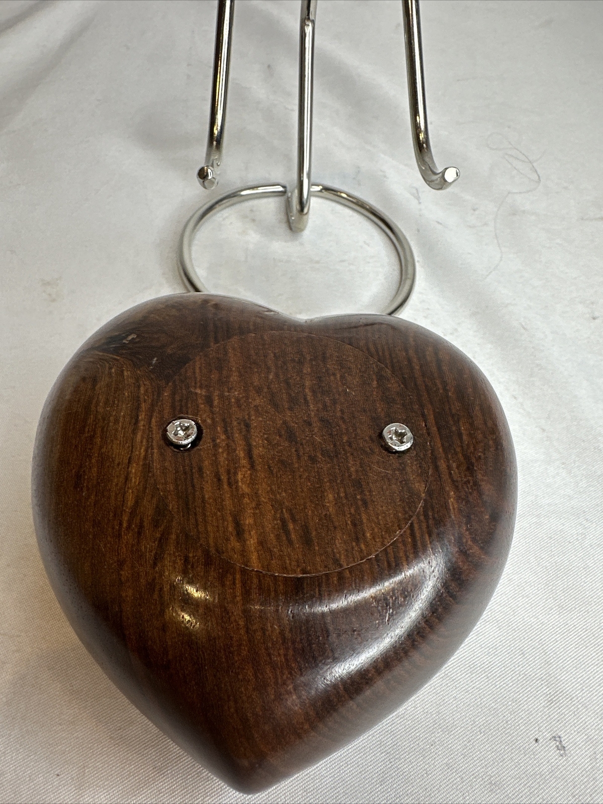Classic Heart Rose Wood Any Pet Memorial Urn Dog Cat Urns for Ashes Cremation SM