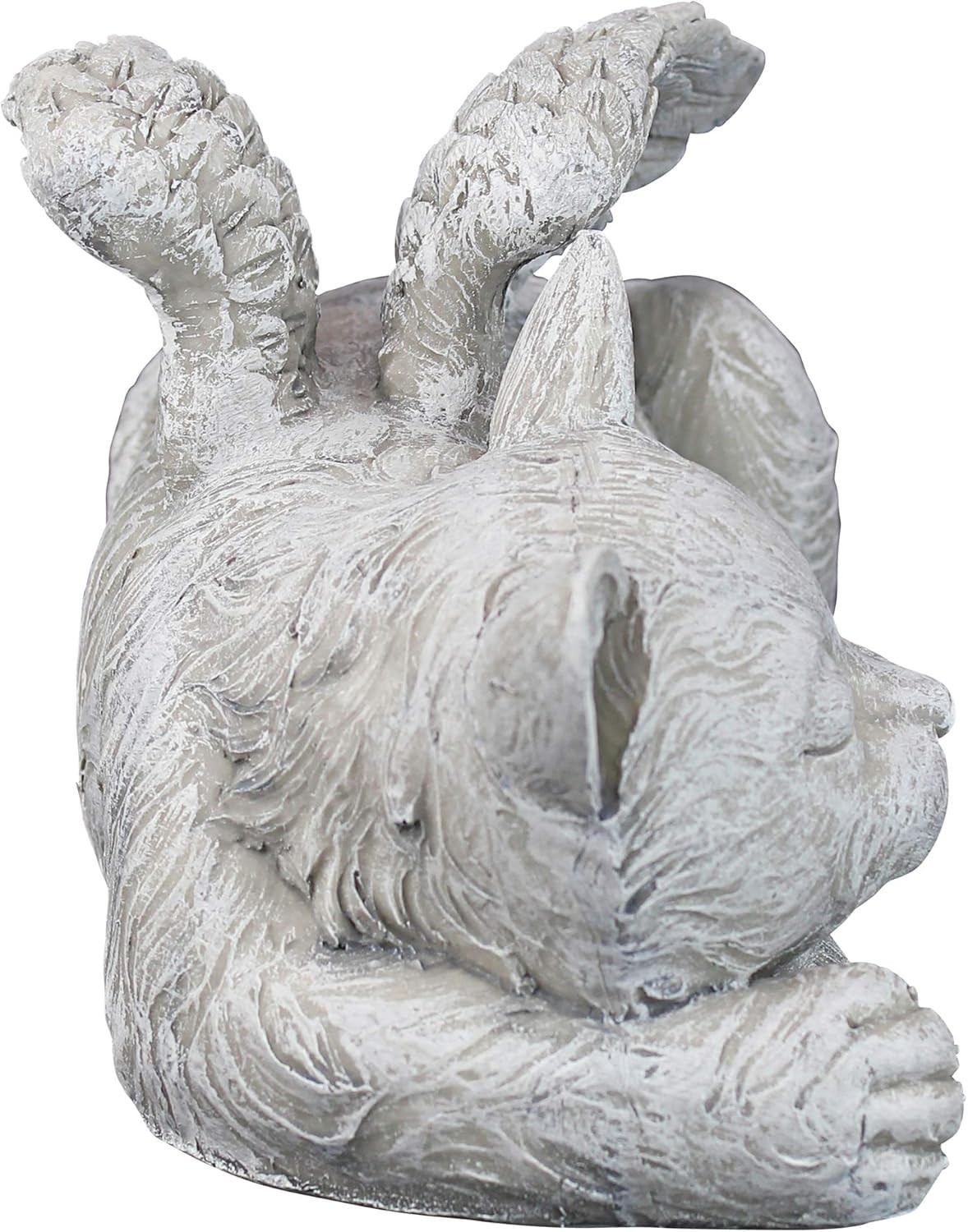 Weather-Resistant Cat Angel Memorial – Serene Tribute for Indoor & Outdoor Use