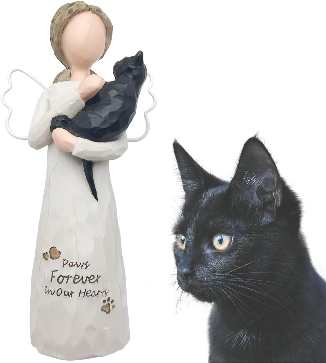 Cat Memorial Gifts for Loss of Cat, Cat Loss Sympathy Gifts, Cat Remembrance Gif