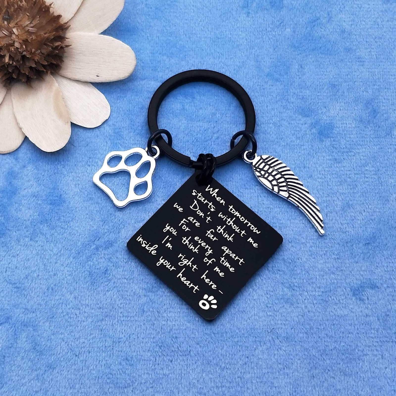 Loss of Pet Keychain Pet Memorial Gifts Keychain Dog Cat Sympathy Gifts When …