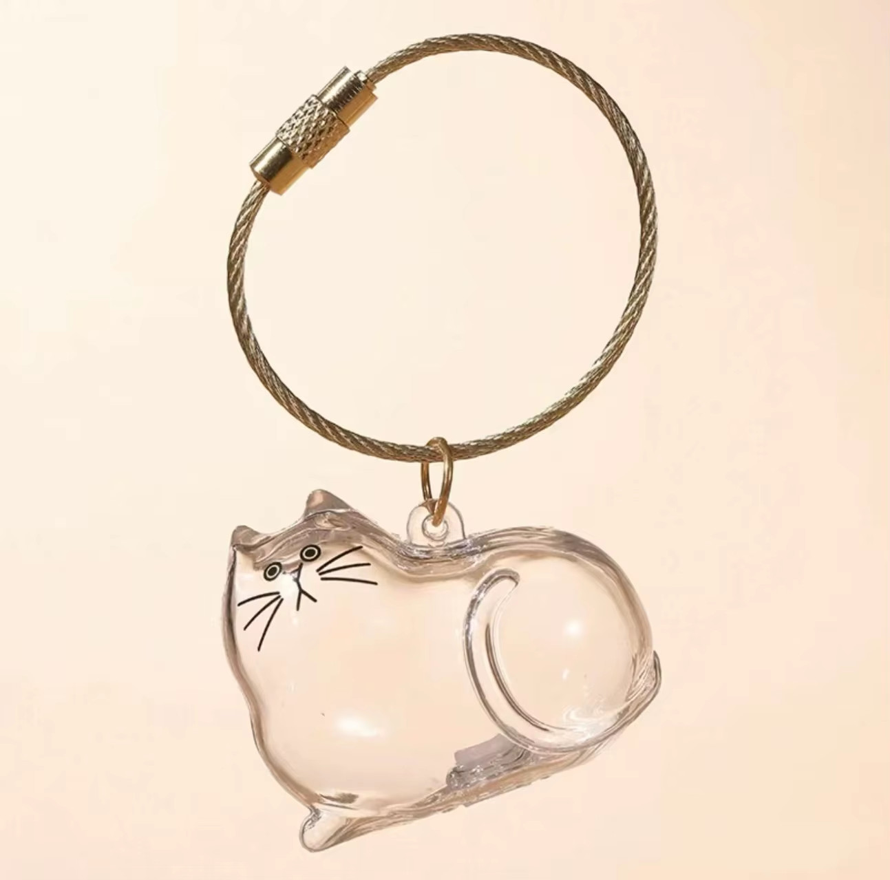 Pet Hair Keepsake Box Memorial Bottle for Cat Fur Storage Container for DIY Deco