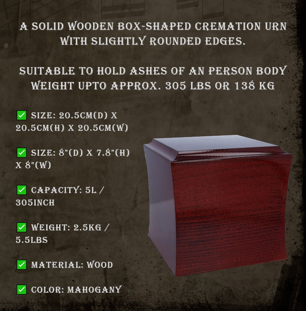 Female urn for ashes Unique emotional cremation urn with engraved text and woman