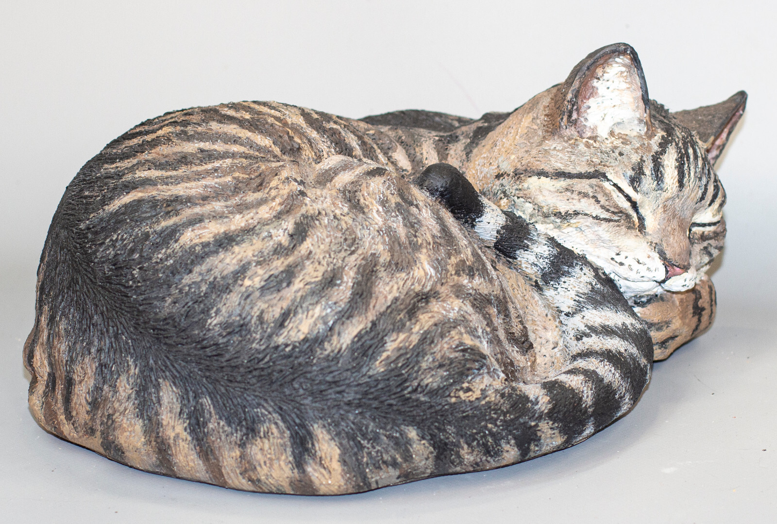 Unique Urn Cat Memorial Statue Pet Ash Holder Keepsake Grave Decor Animal Casket