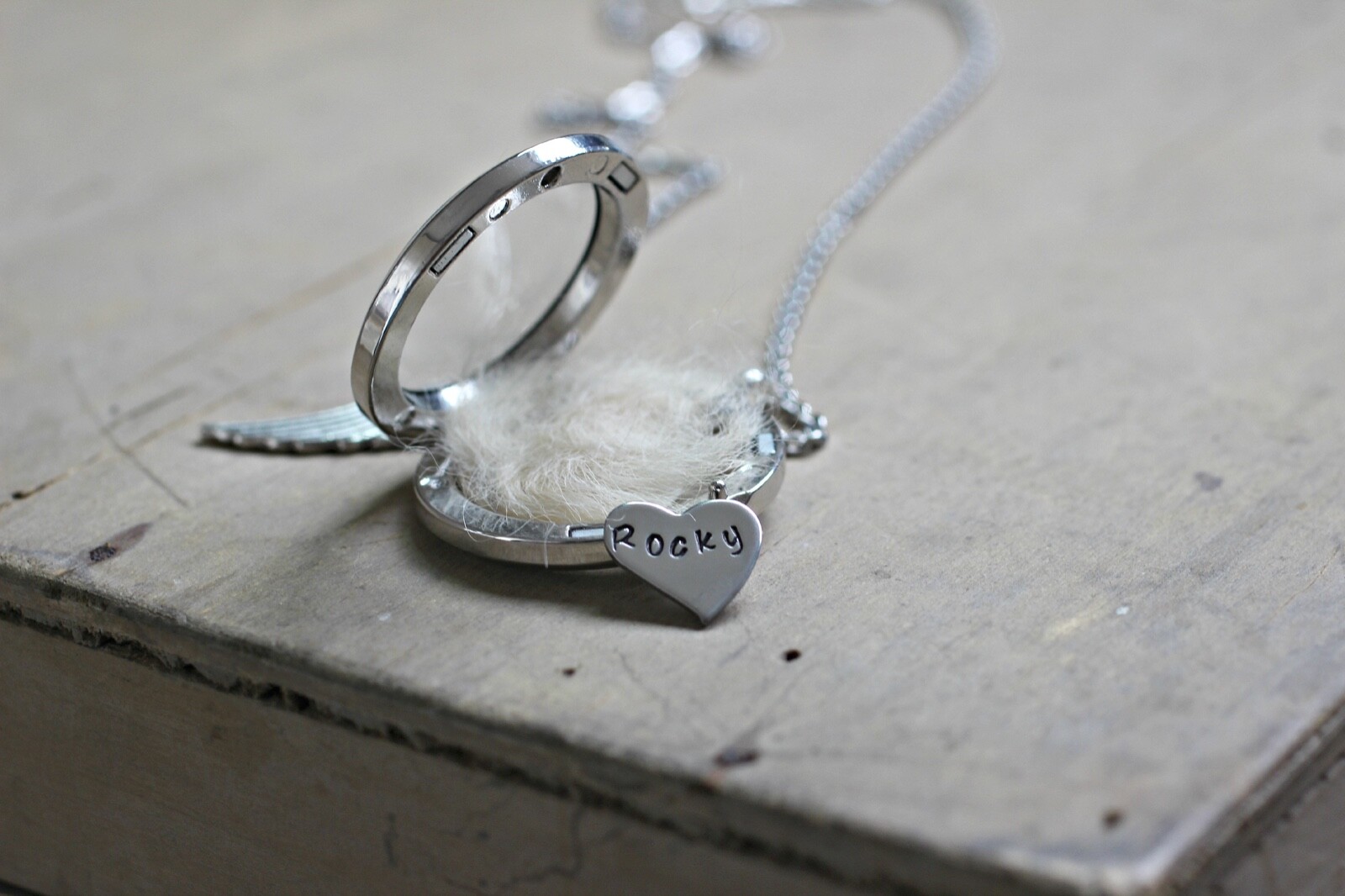 Personalised Pet Memorial Gifts, Sympathy Keepsake, Locket Necklace With Photo