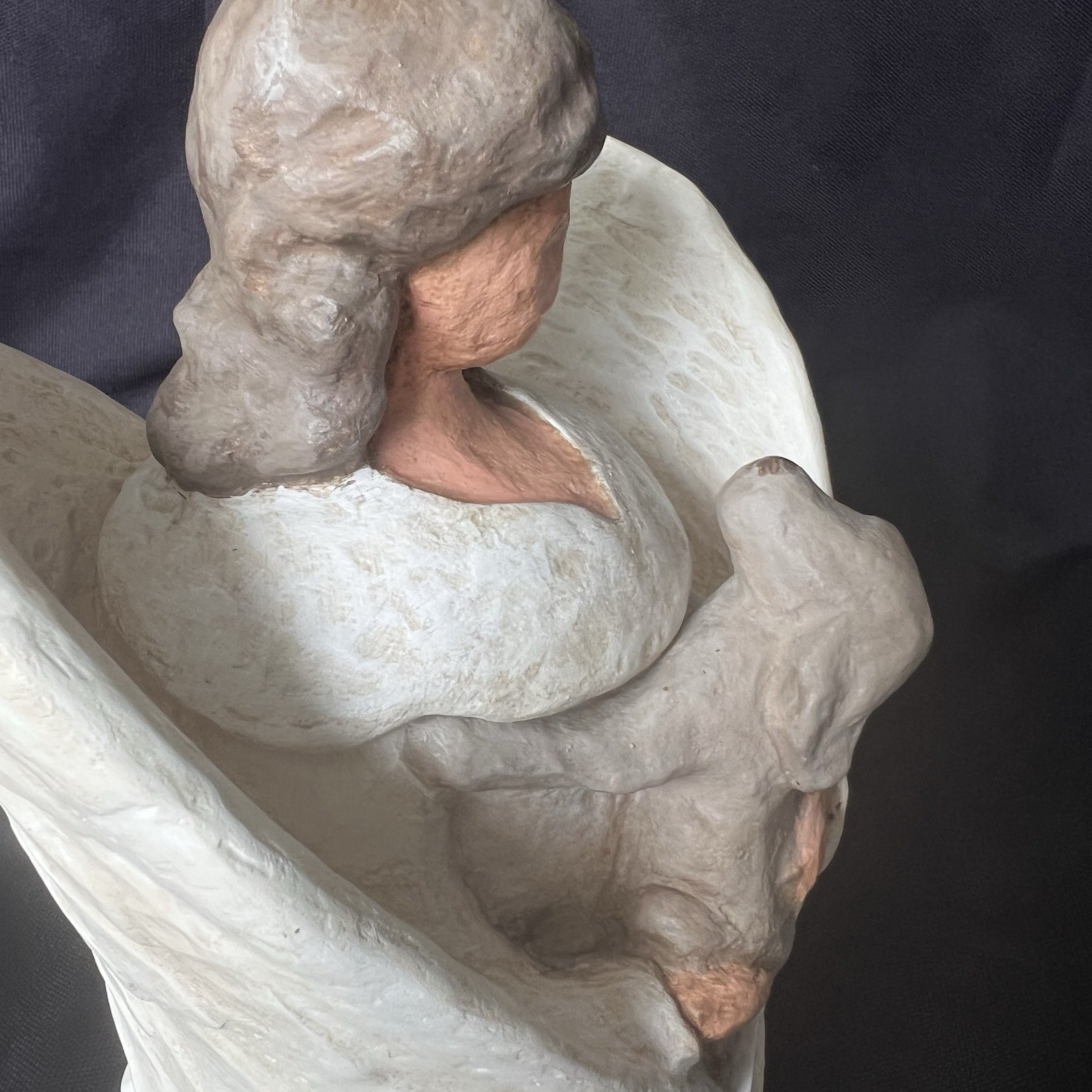 Angel Dog Urn For Cremation Ashes Statue Pet Memorial Figurine Handmade NEW