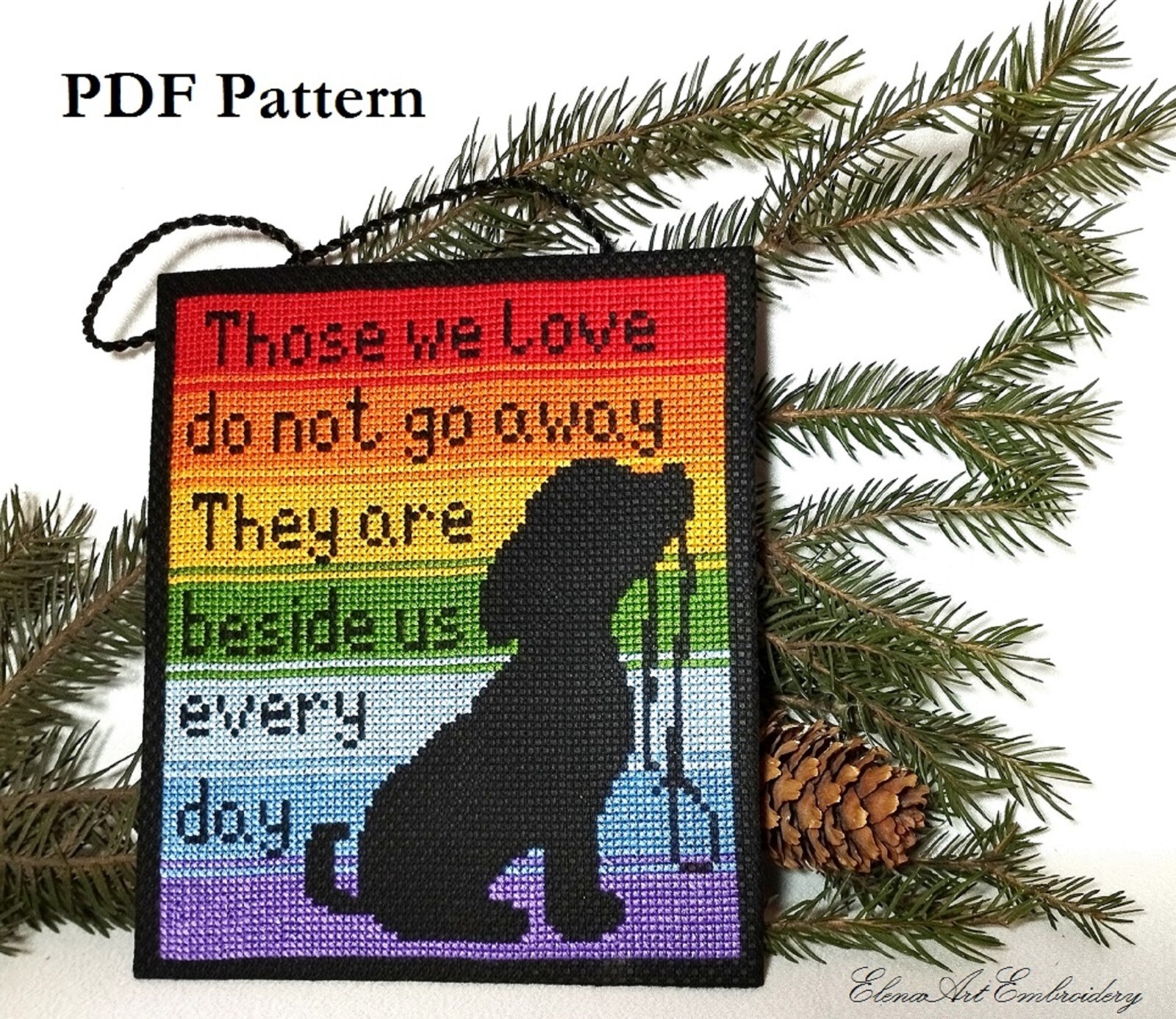 Cat Memory Gift. Cat Loss Gift. Cat Memorial Sign. Pet Loss. Rainbow Bridge