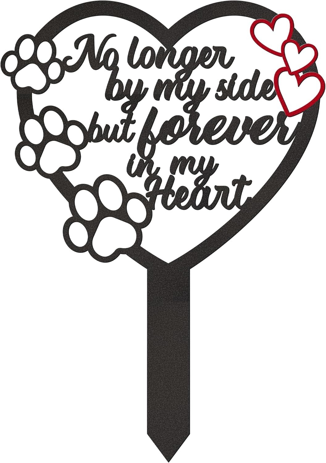 Metal Grave Marker for Pets – Outdoor Yard Decoration