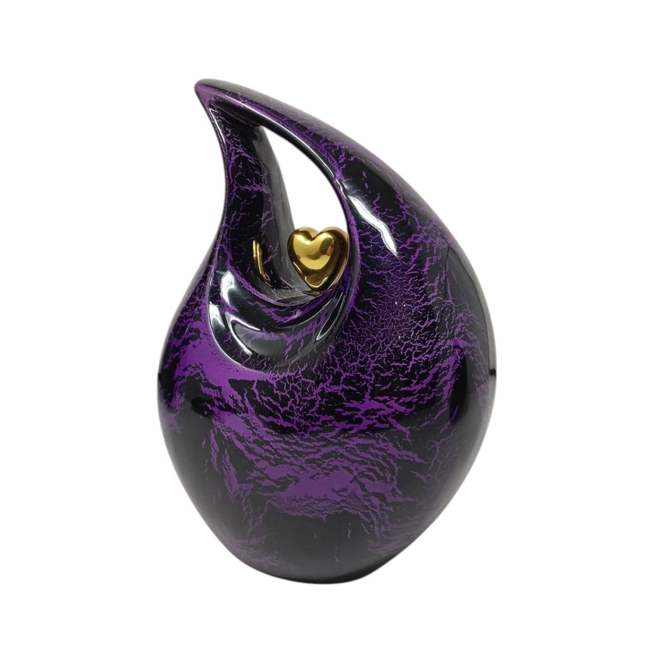 Premium Teardrop Cremation Urn Heart Keepsake Memorial Ashes Urn Medium Size
