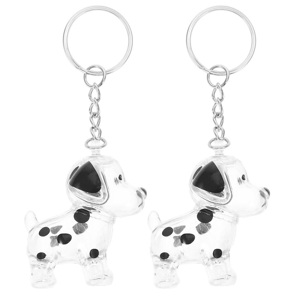 2 Pcs Dog Remembrance Gift Memorial Keychain Cat Hair Keepsake Holder