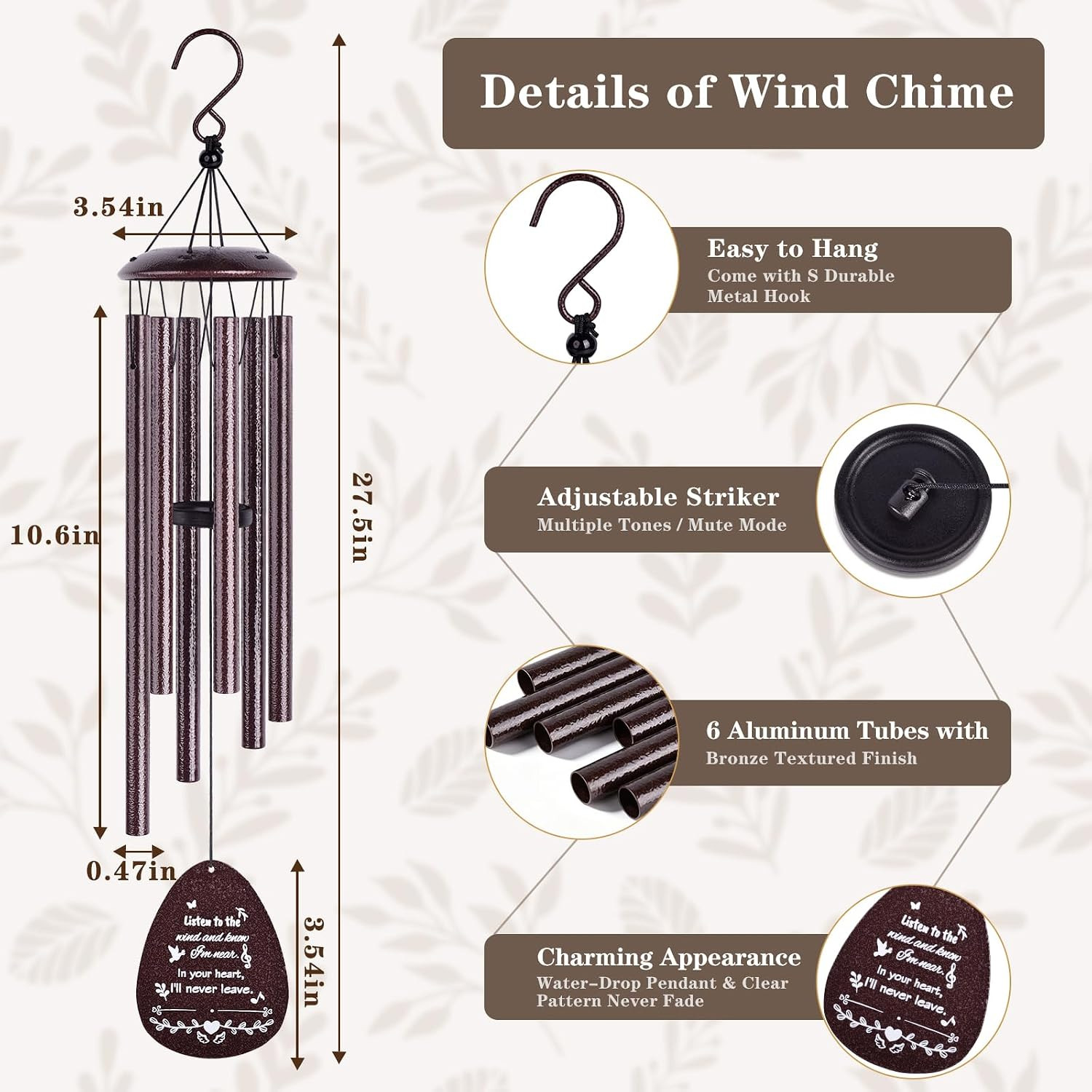 Pet Memorial Gifts for Dogs, Dogs Memorial, Dogs Memorial Wind Chime