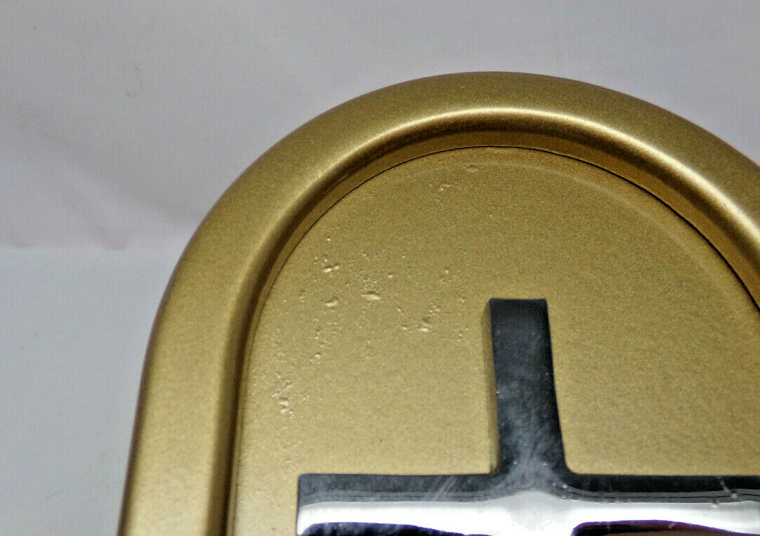 Journey Pet Urns Model 3617A faux Brushed Brass Finish Open Box see descrip New
