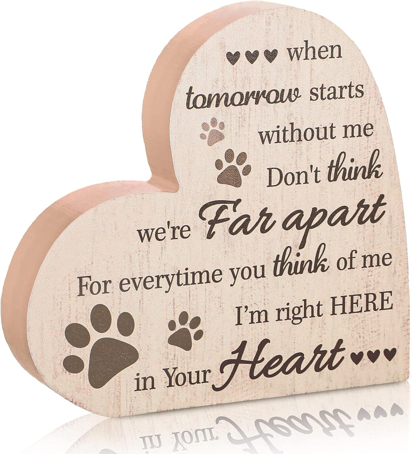 Dog Memorial Gifts for Loss of Dog Cat Sympathy Gift, in Memory of Dogs Cats Gif