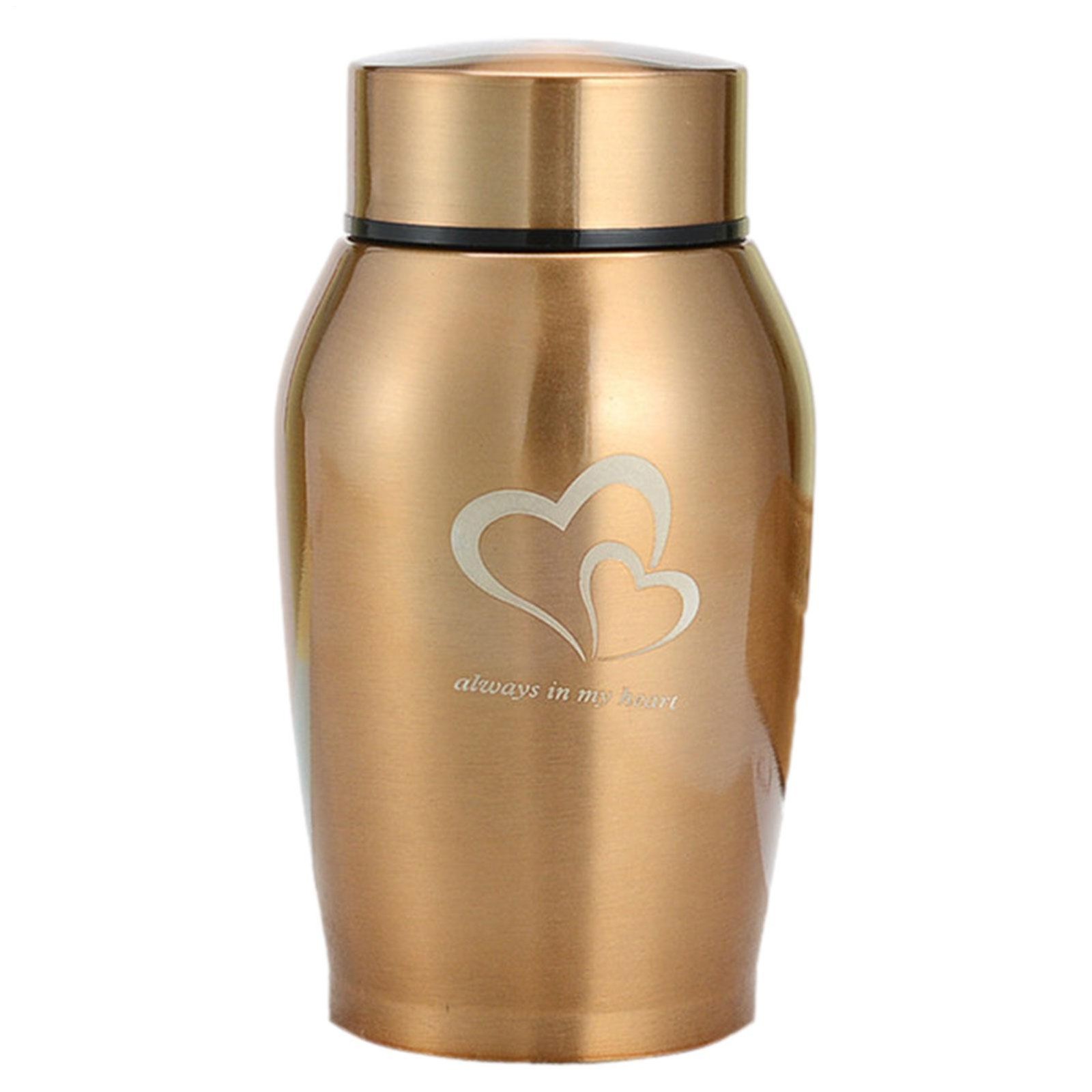 Small Cremation Urn Jar Holder Keepsake for Human Pet Ashes Memorial Funeral Box