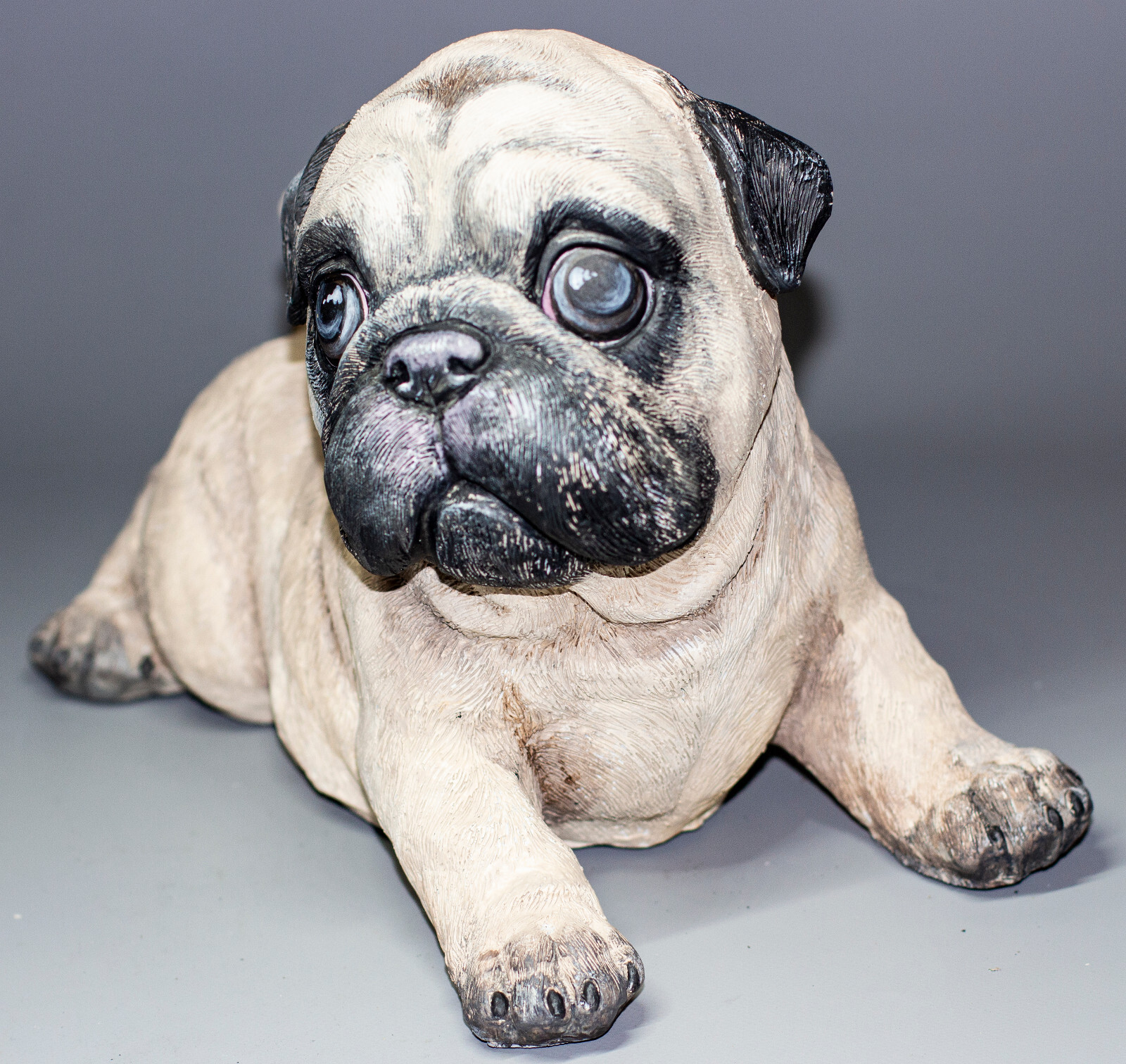 Unique Urn Pug Dog Ashes Pet Memorial Sculpture Grave Decorations Funeral Casket