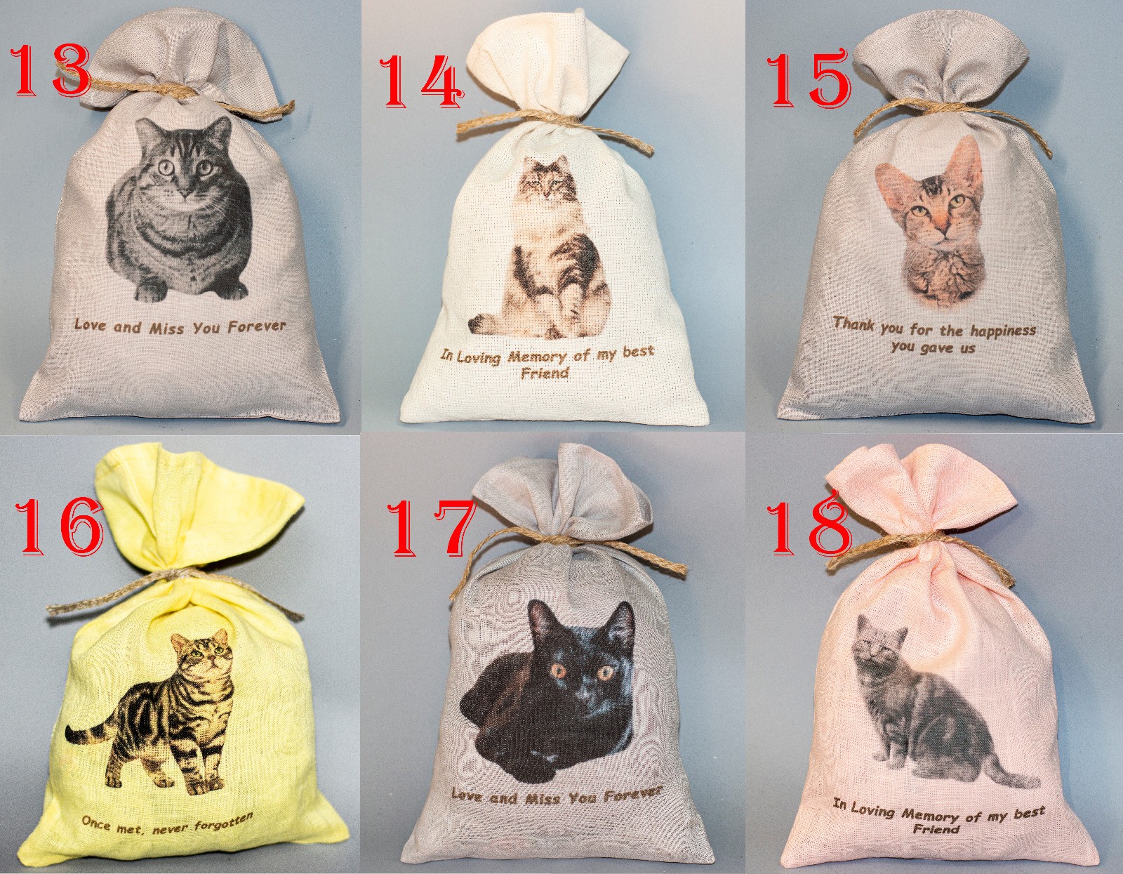Gray Longhaired Cat Cremation Urn Ashes Memorial Statue Pet Loss Funeral Tribute