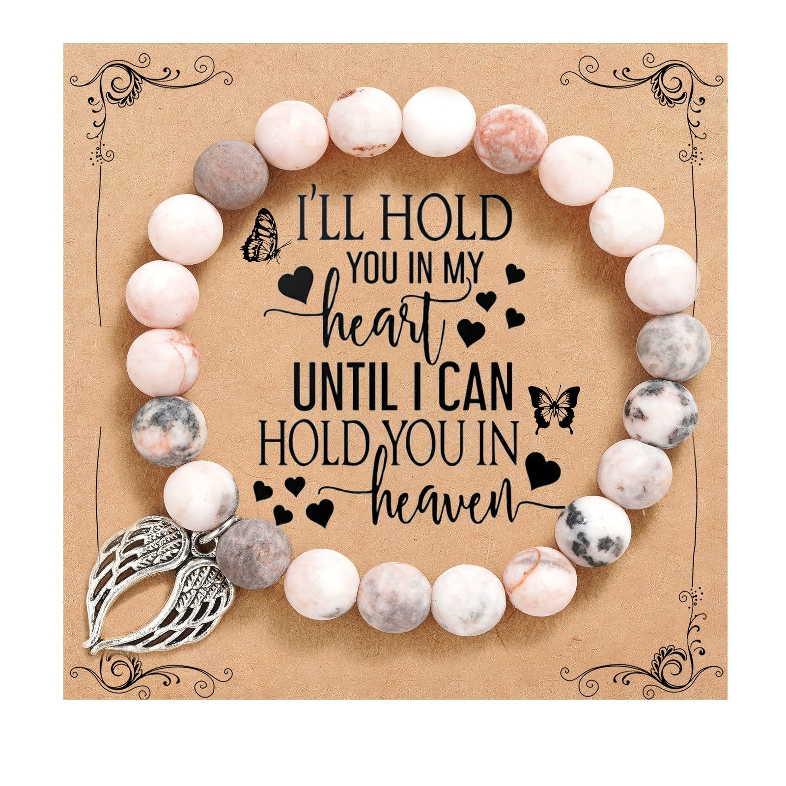 QWNHONEY Memorial Gifts for Loss of Loved Sympathy Remembrance In Memory of M…
