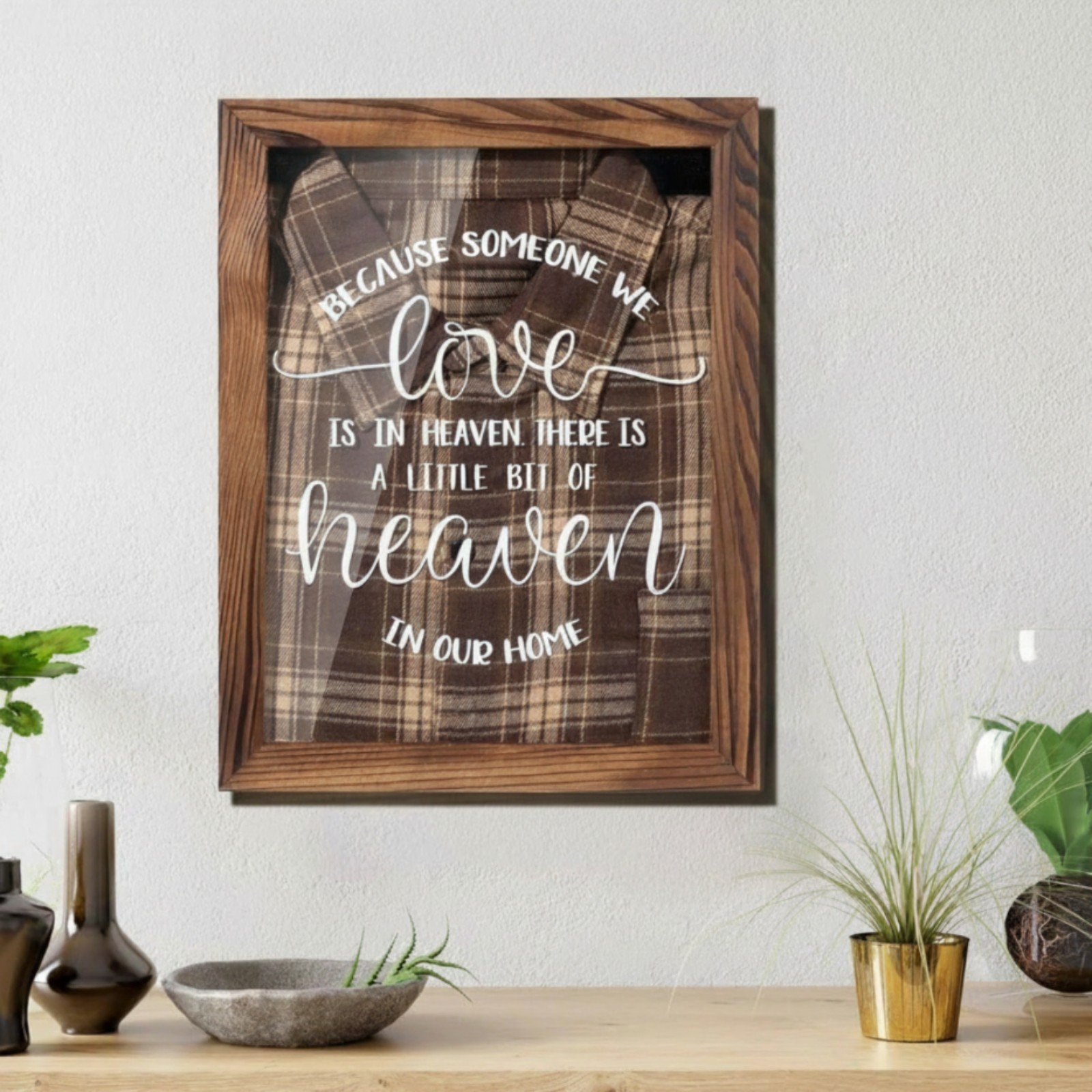 Clothing Display Frame Rectangular Room Decoration Ready to Hang