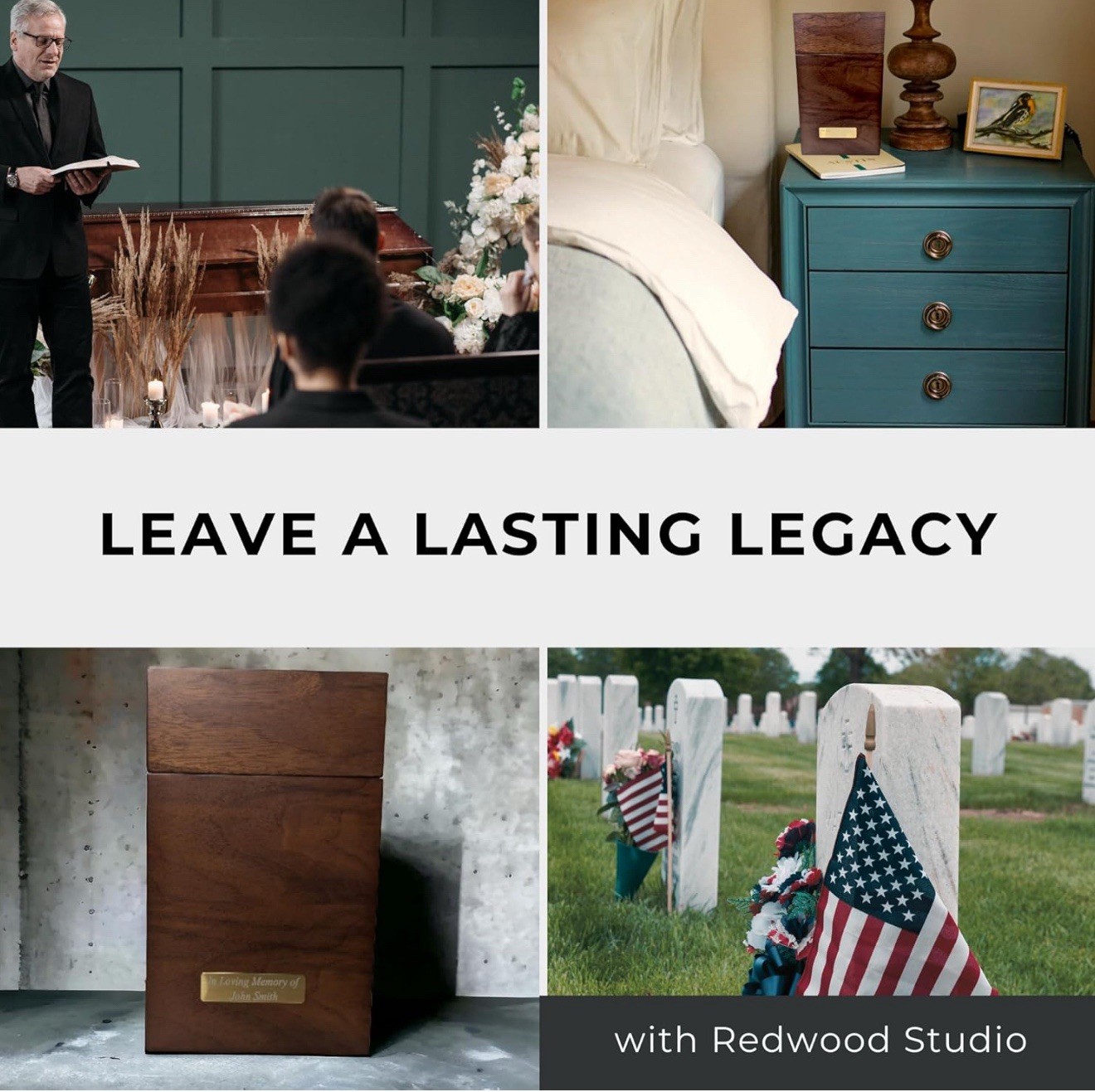 Wood Cremation Urn for Human Ashes | Large Urns Memorial Box for Adult Male |…