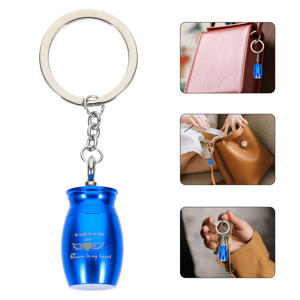 Pet Urn Keychain Mini Urns Cremains Keepsake Memorial Keyring for Pets